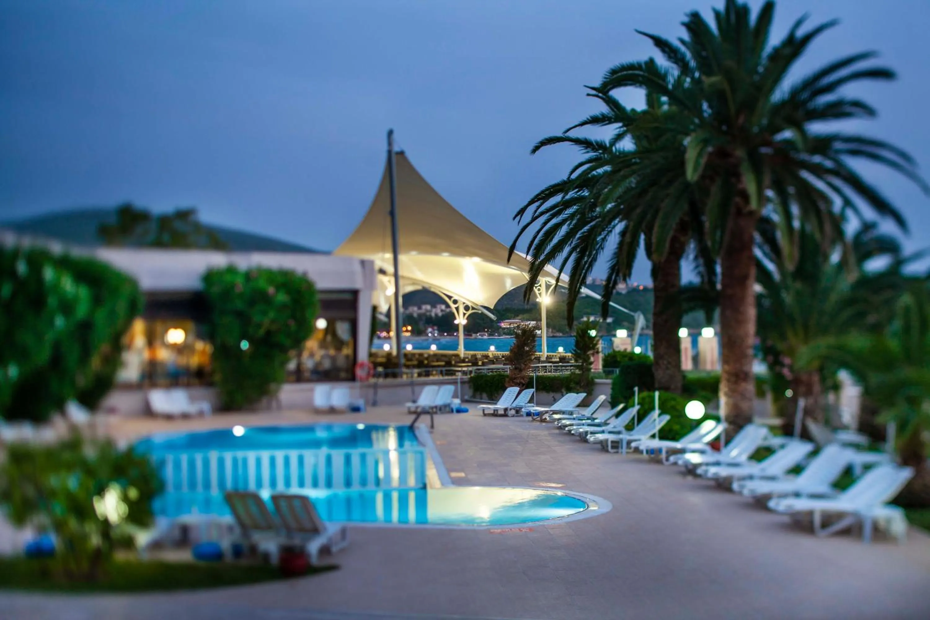 Swimming pool in Tusan Beach Resort - All Inclusive