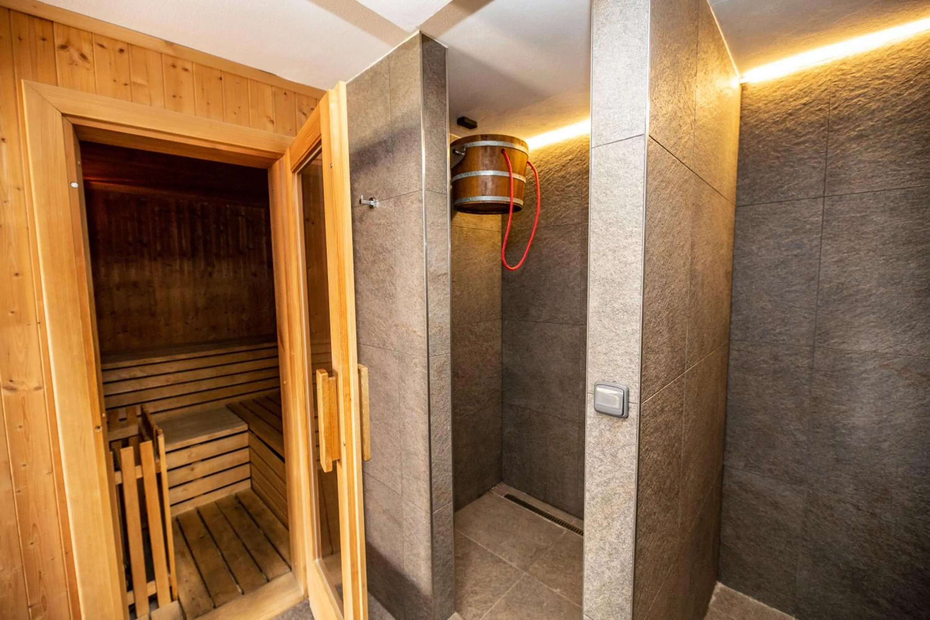 Sauna in Resort Orsino