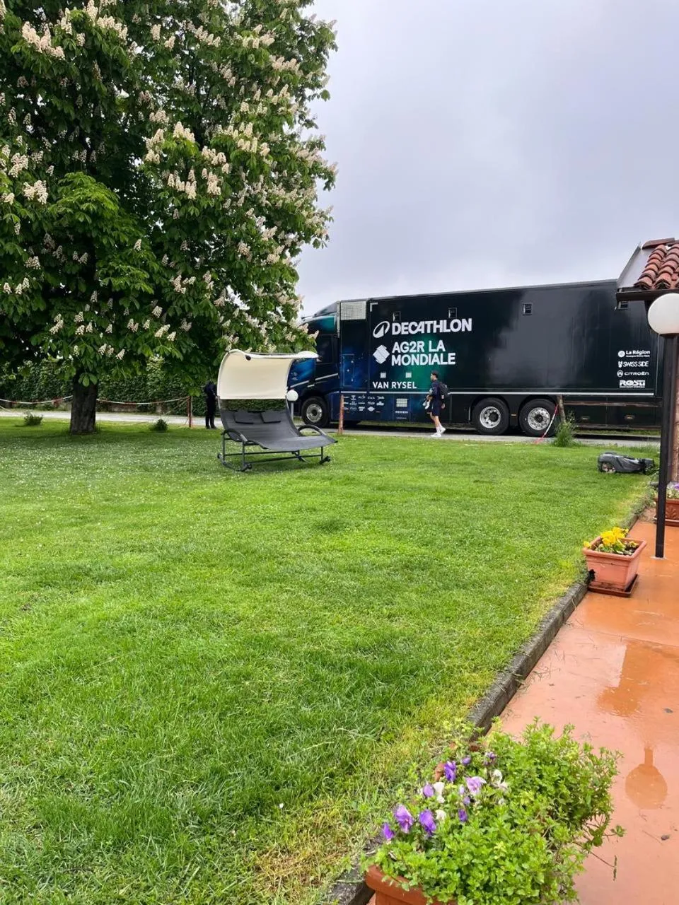 Garden in Albergo Cosmera