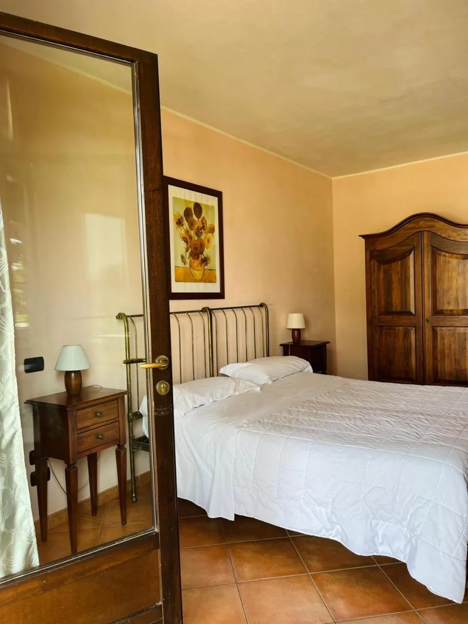 Bed in Albergo Cosmera