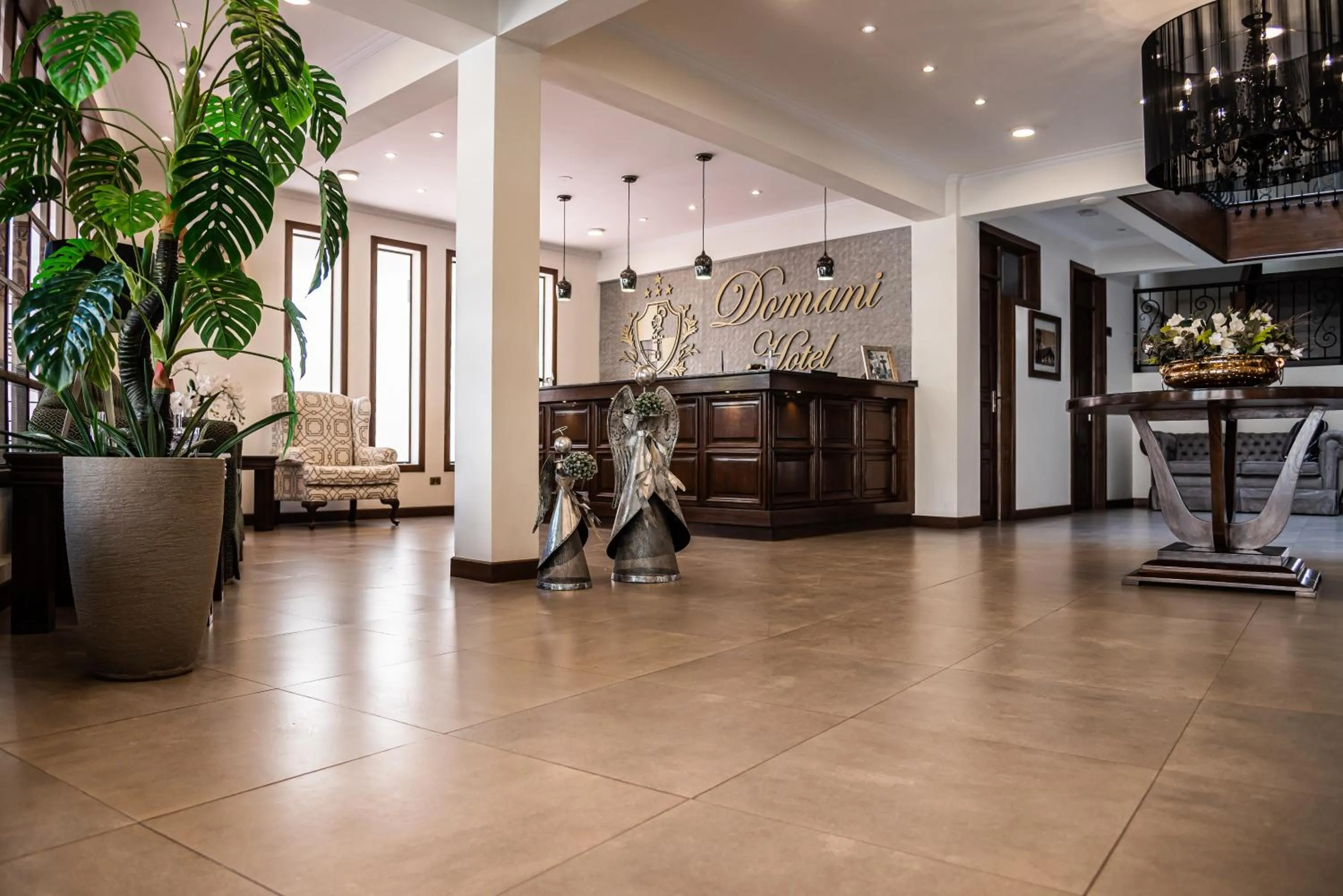 Lobby or reception in Domani Hotel Boutique