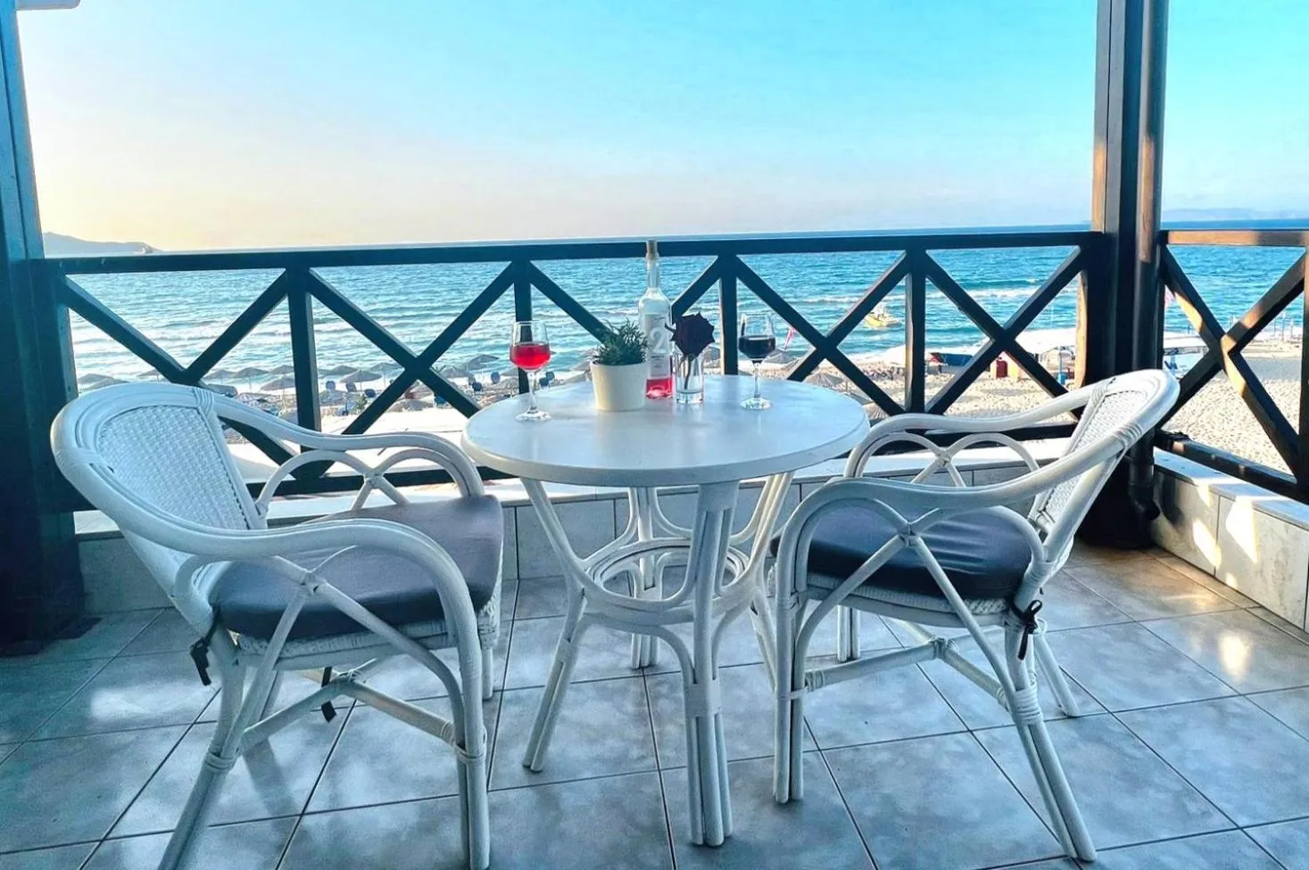 Sea view in Troulis Seaside