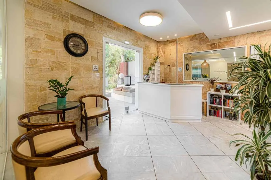 Lobby or reception in Troulis Seaside