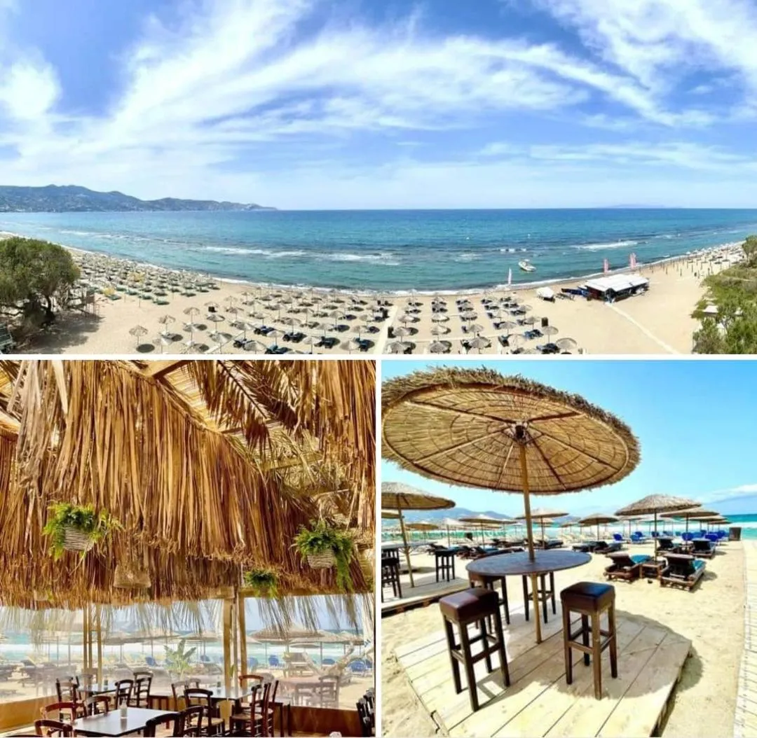 Beach in Troulis Seaside