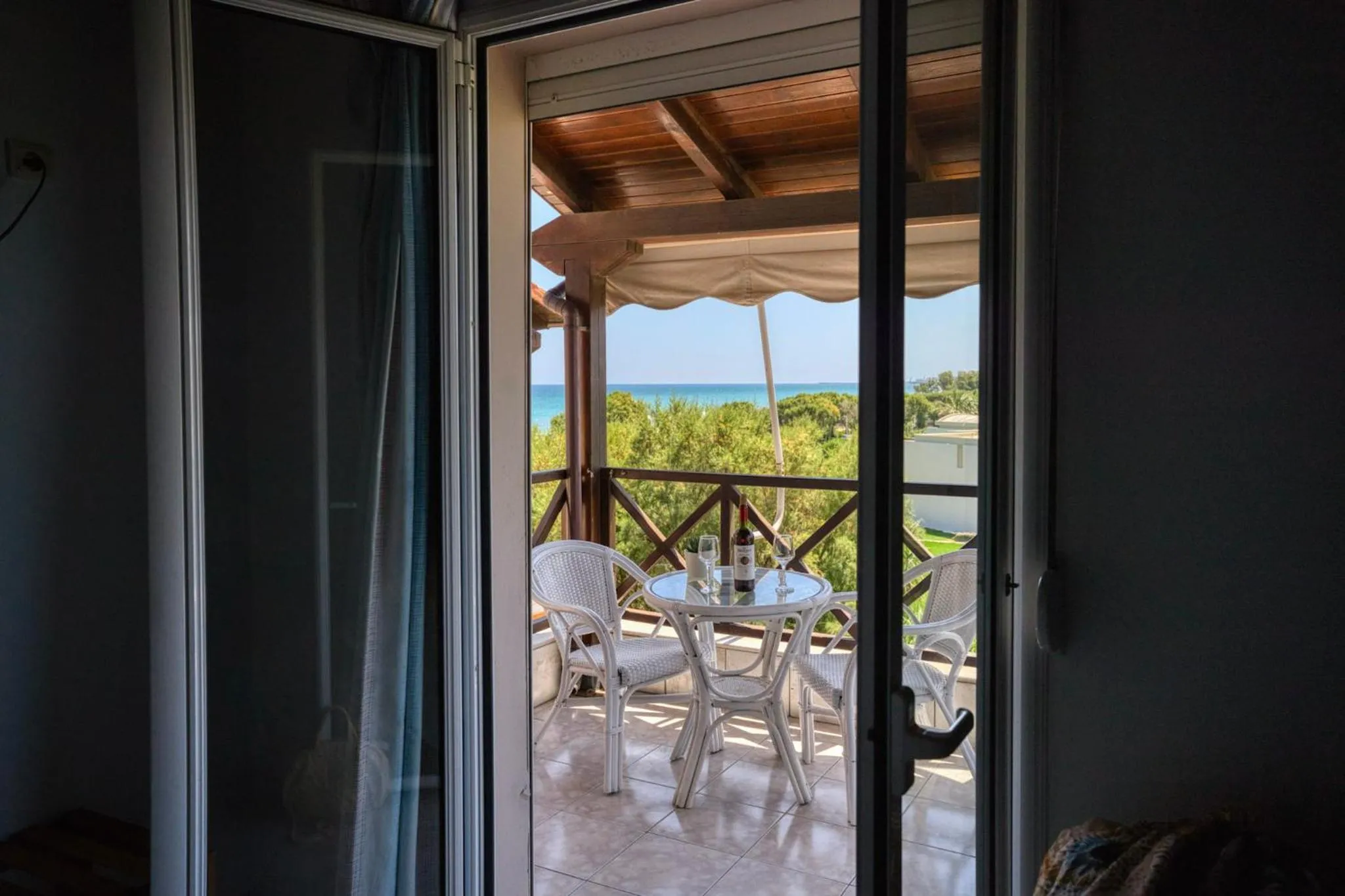 Balcony/Terrace in Troulis Seaside