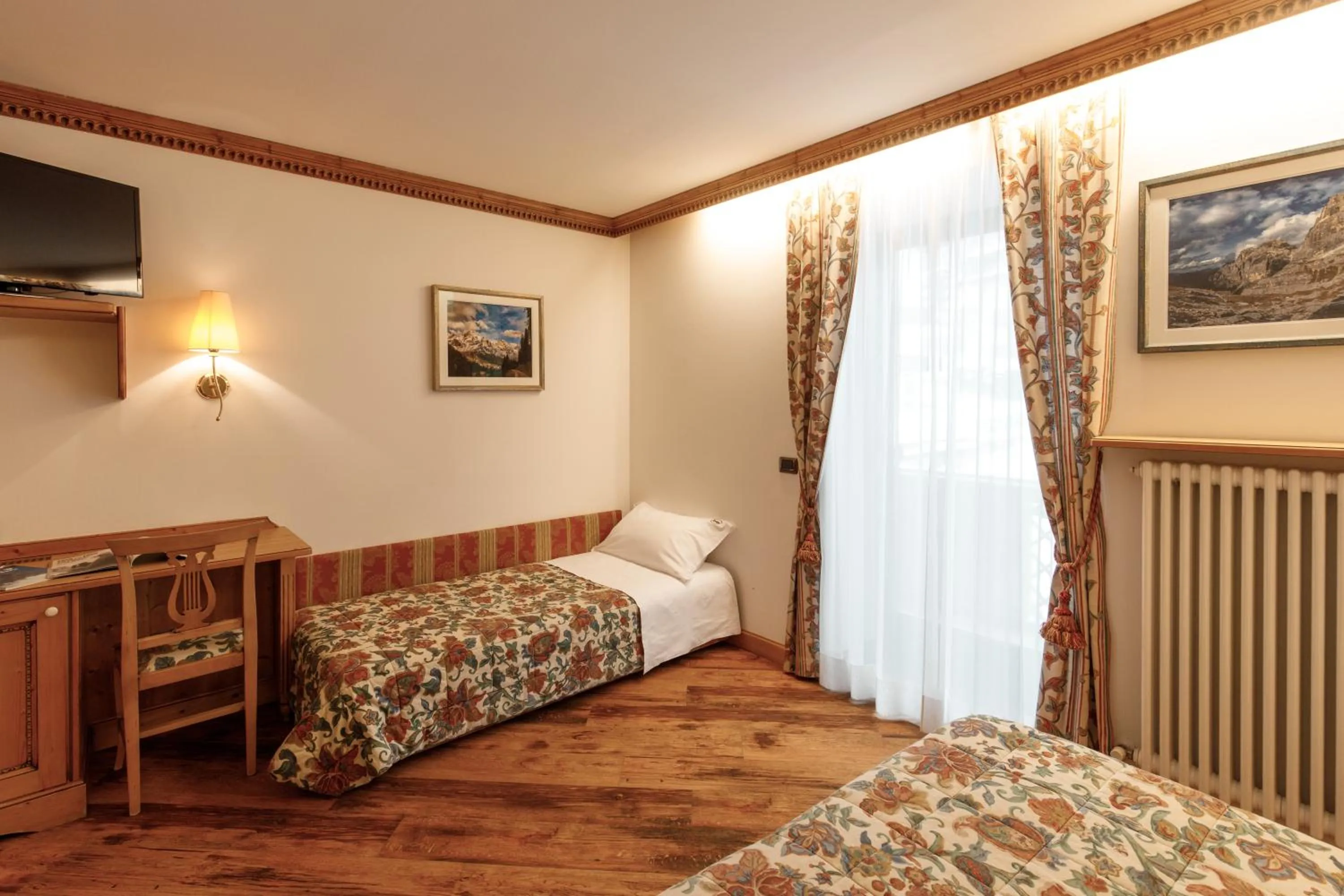 Bed in Hotel Belvedere