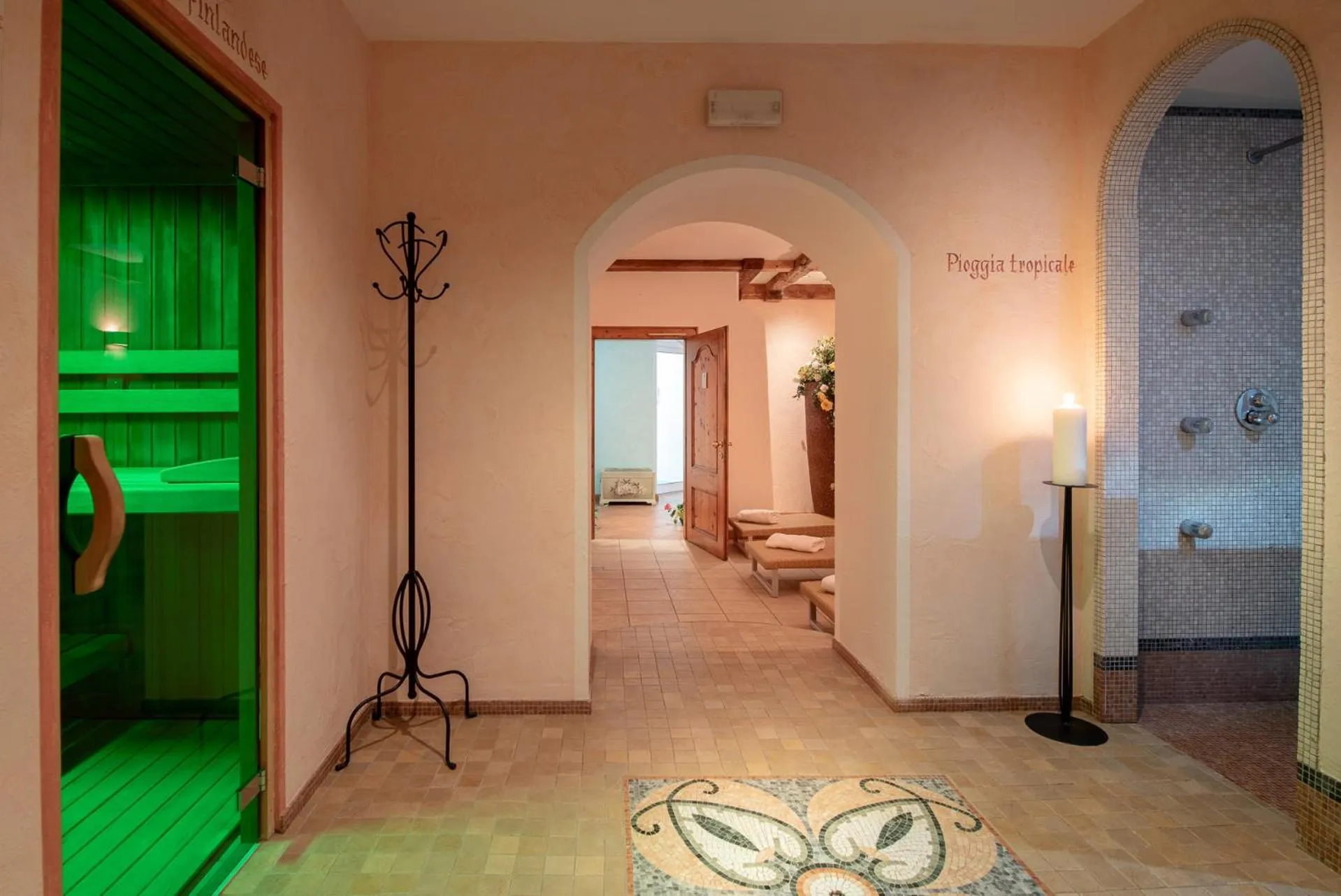 Sauna in Hotel Belvedere