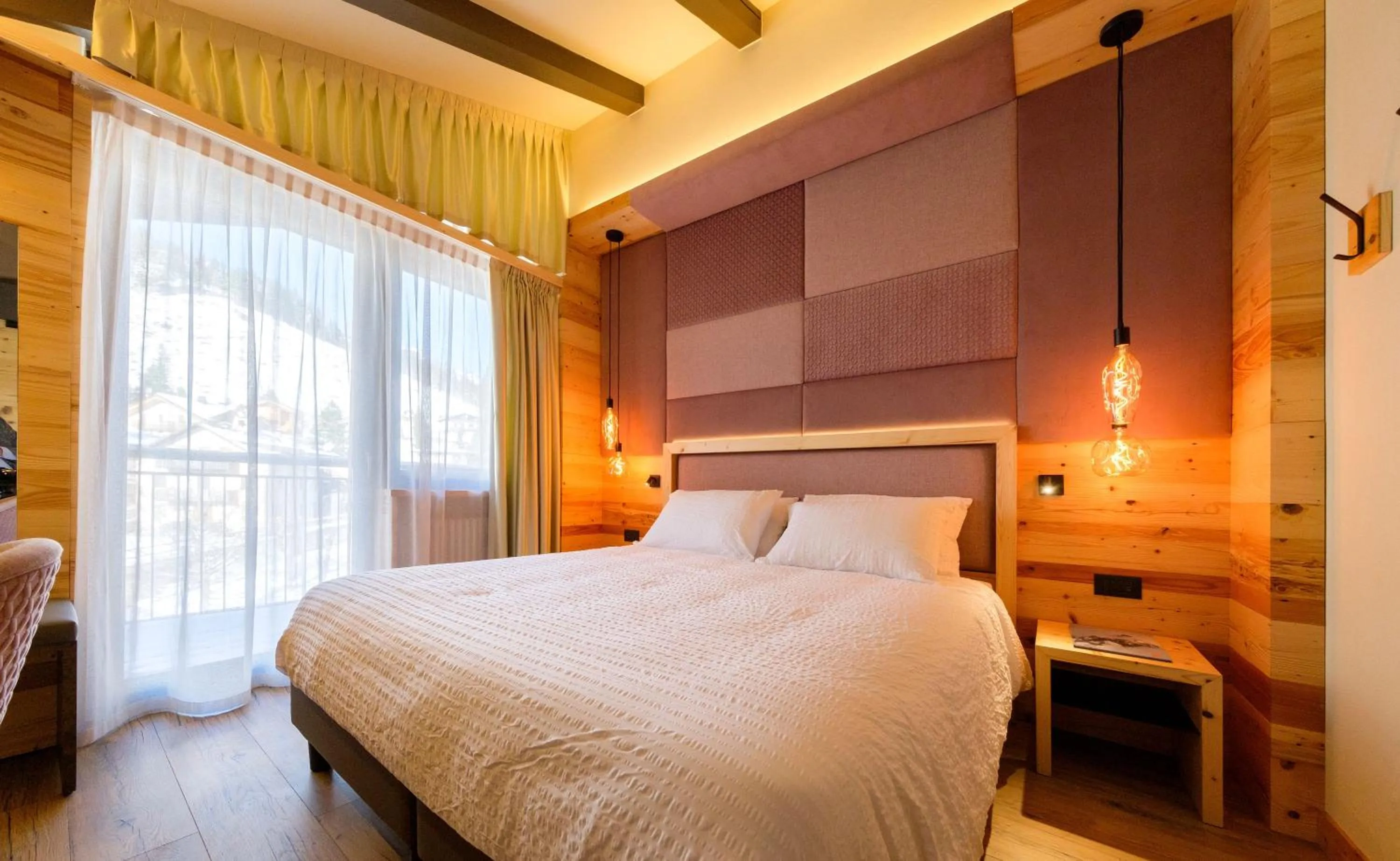 Bed in Hotel Belvedere