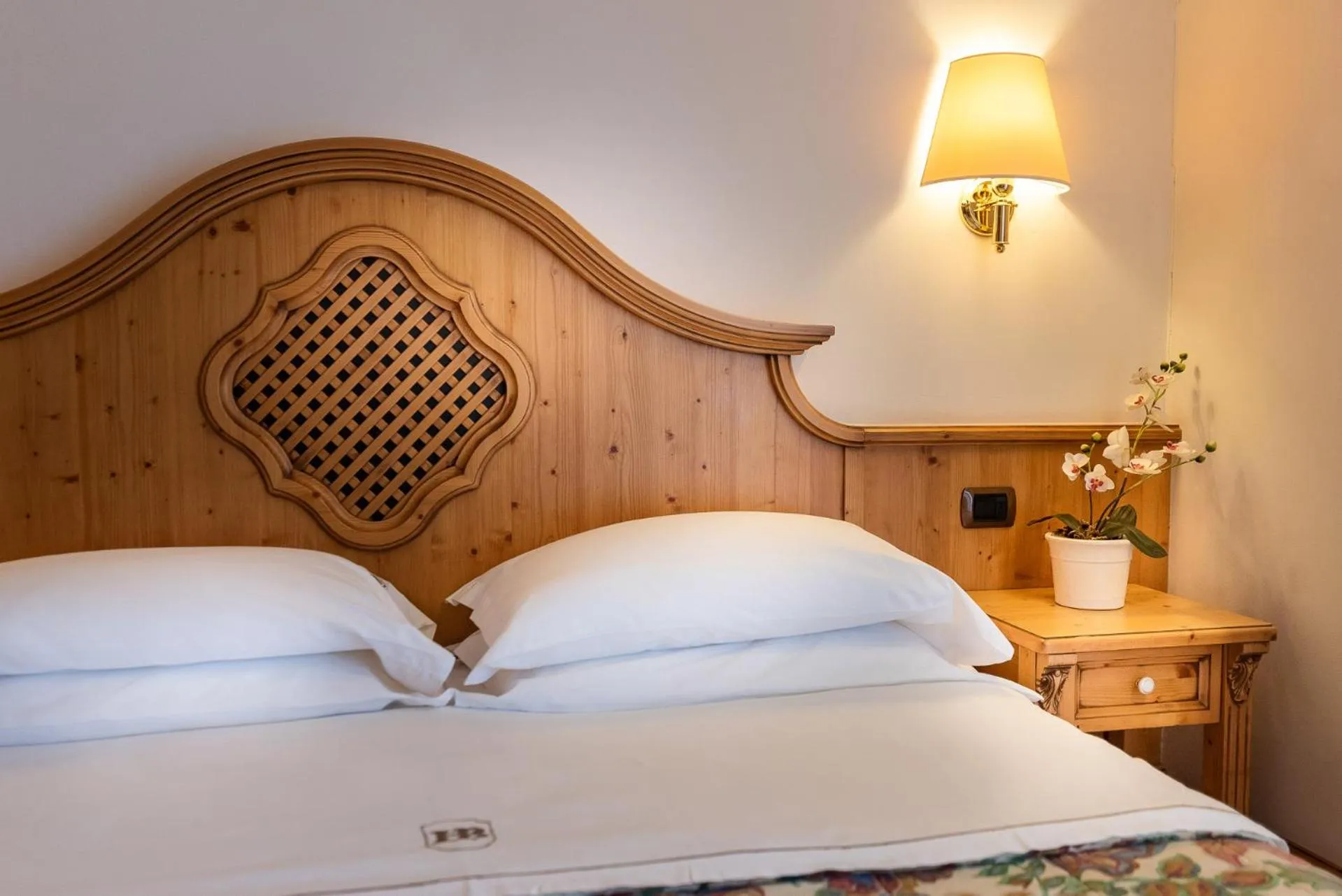 Bed in Hotel Belvedere