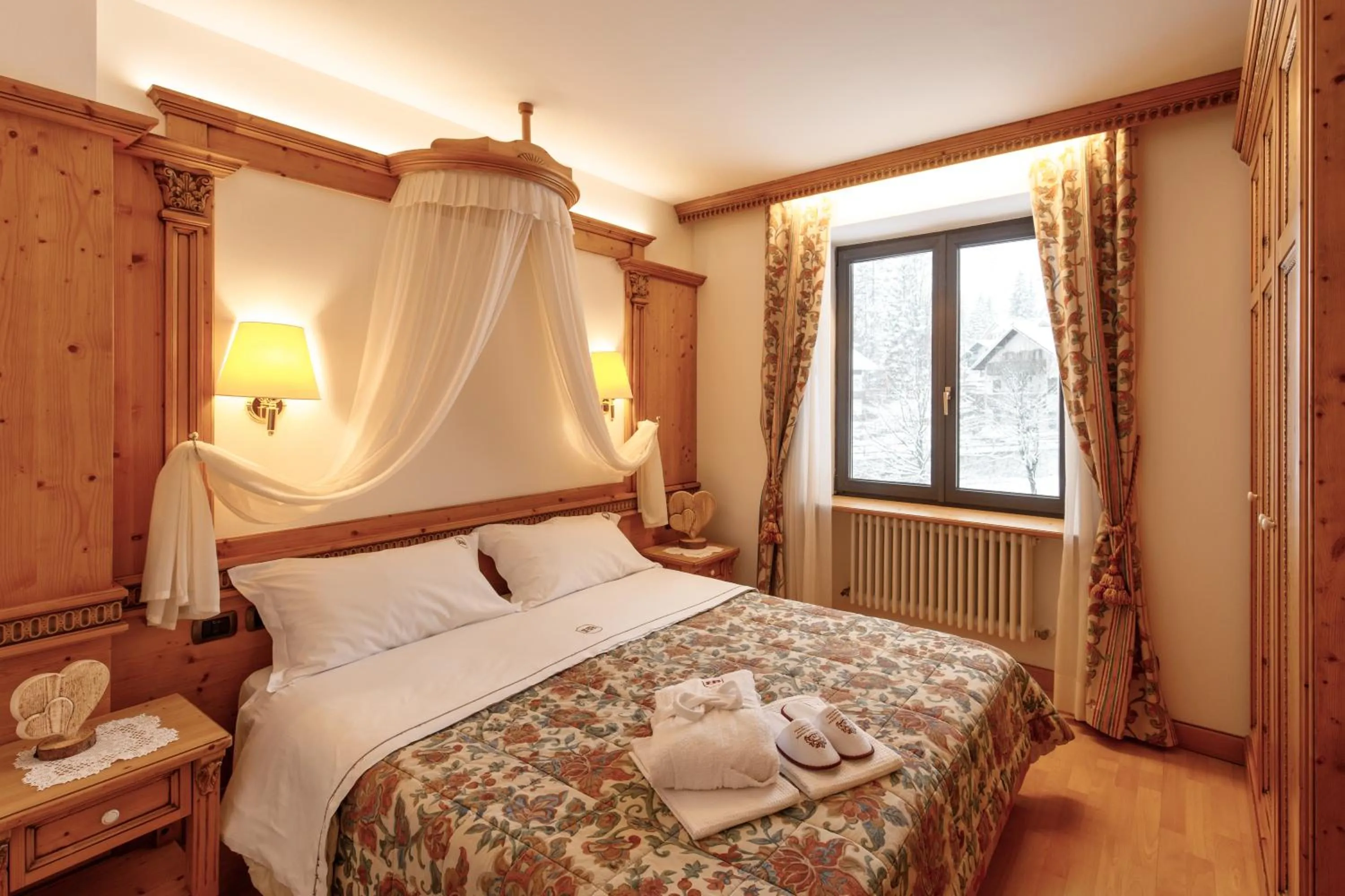 Bed in Hotel Belvedere