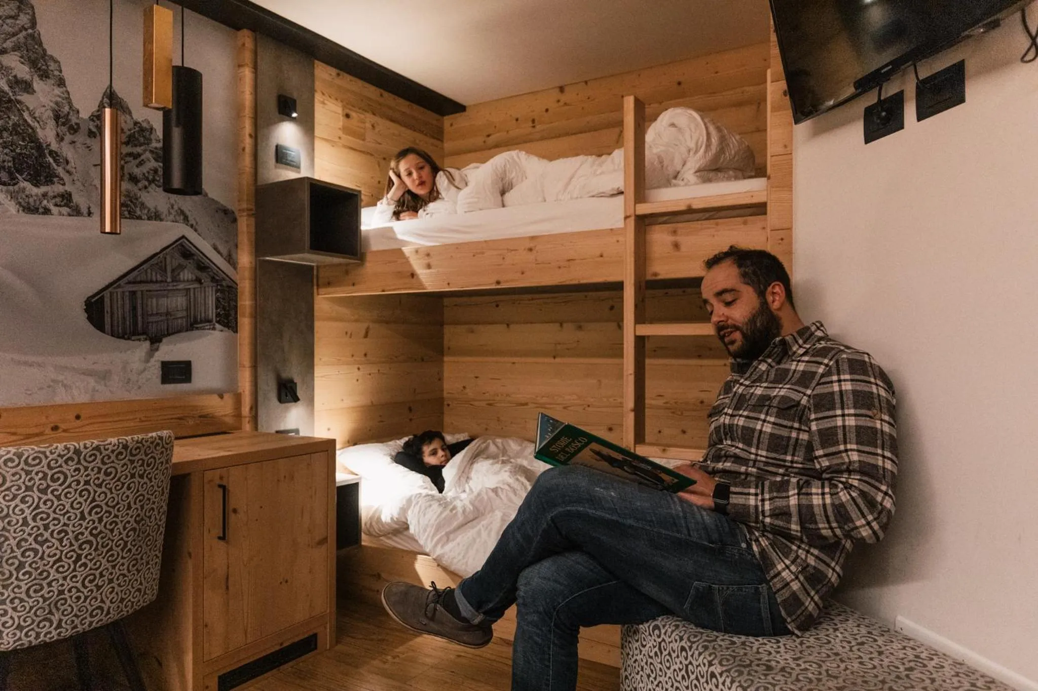 Bed in Hotel Belvedere