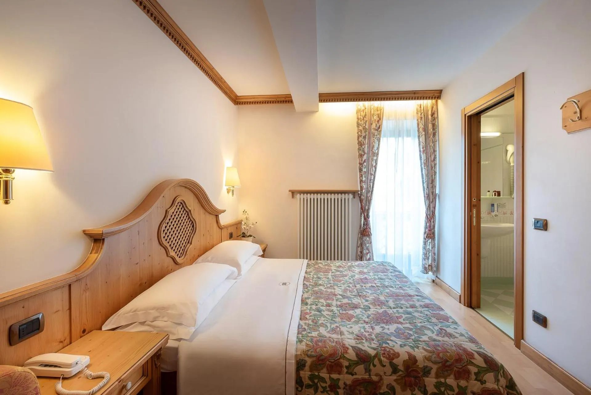 Bed in Hotel Belvedere