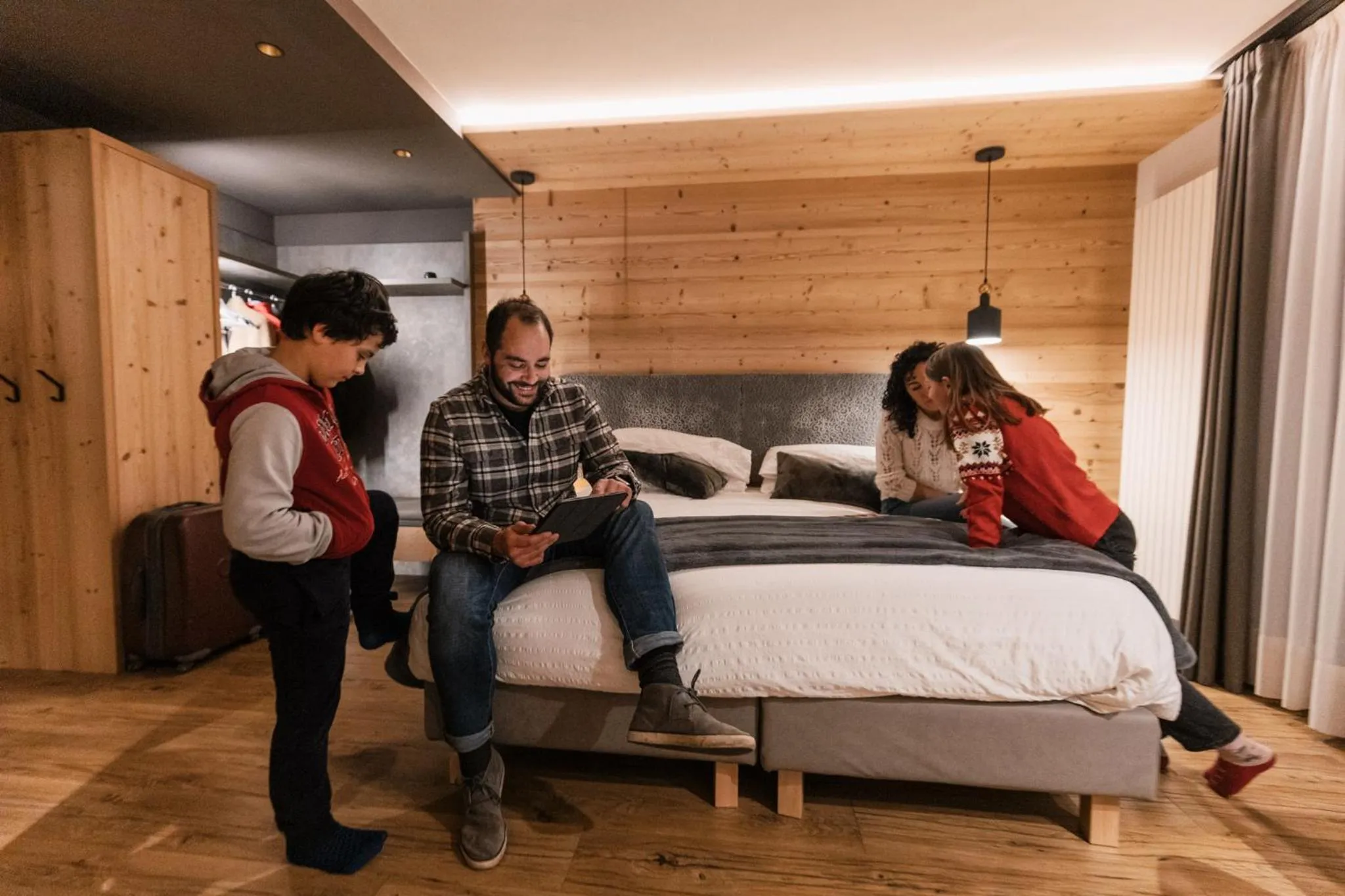 Bed in Hotel Belvedere