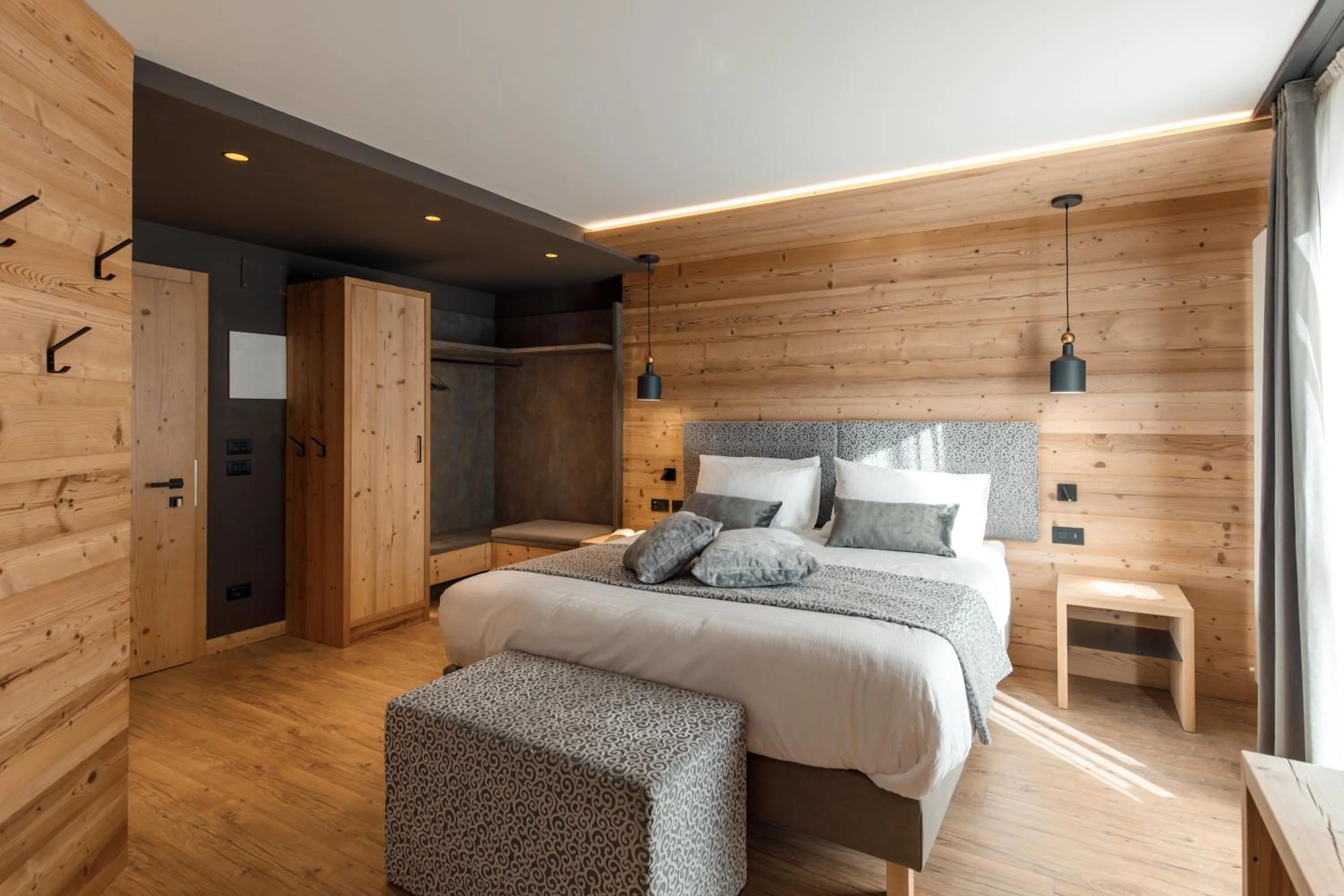 Bed in Hotel Belvedere