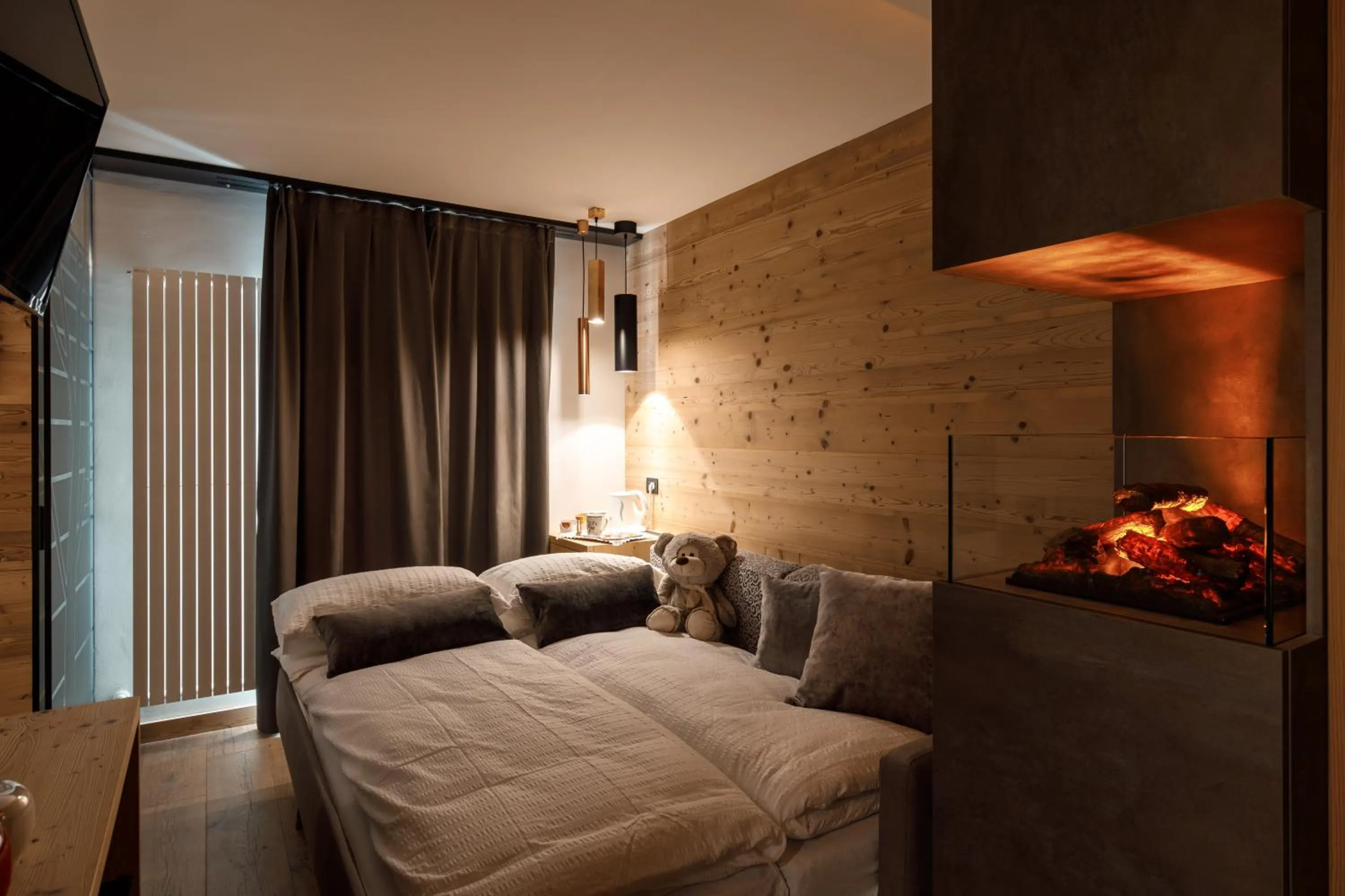 Bed in Hotel Belvedere