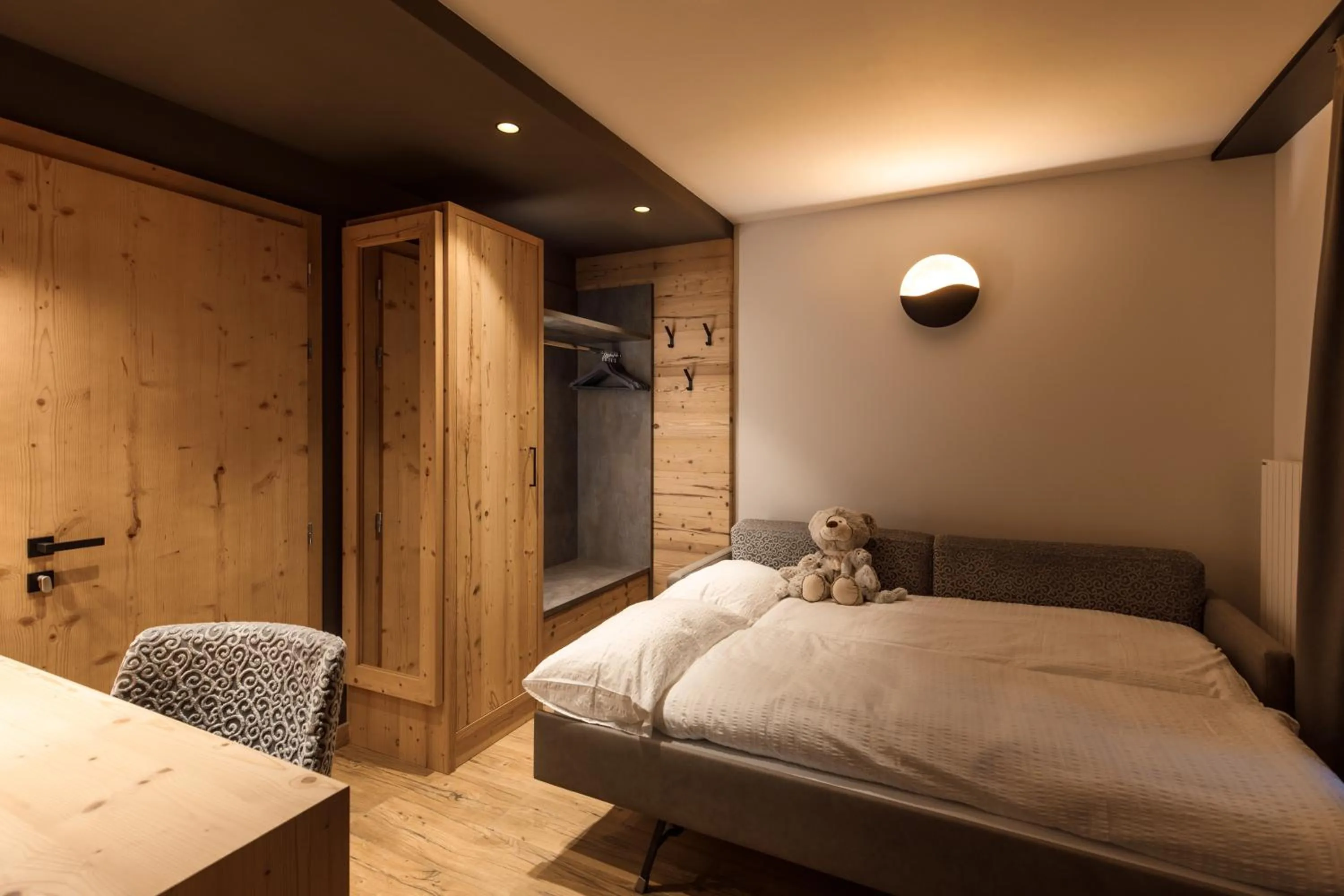 Bed in Hotel Belvedere