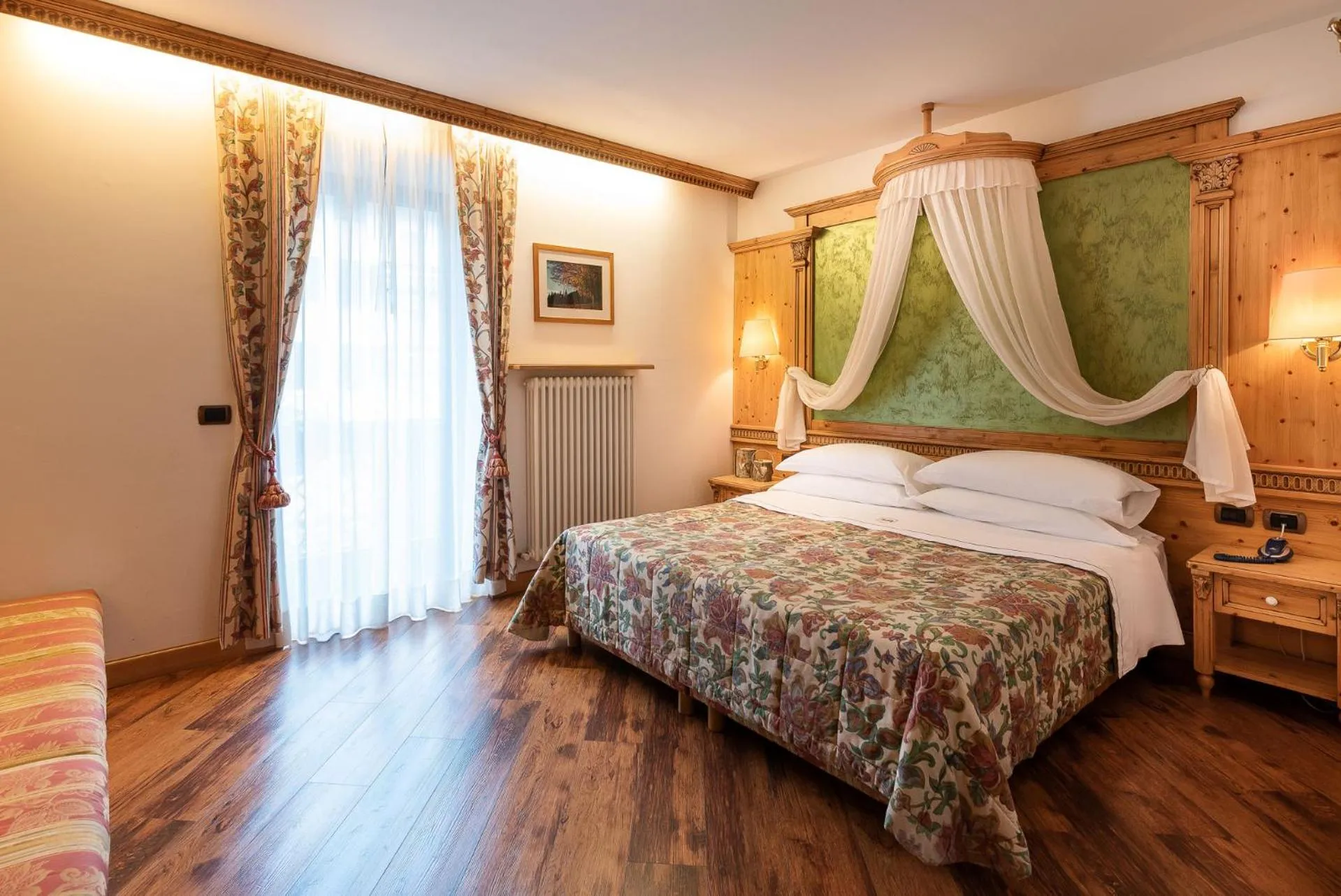 Bed in Hotel Belvedere