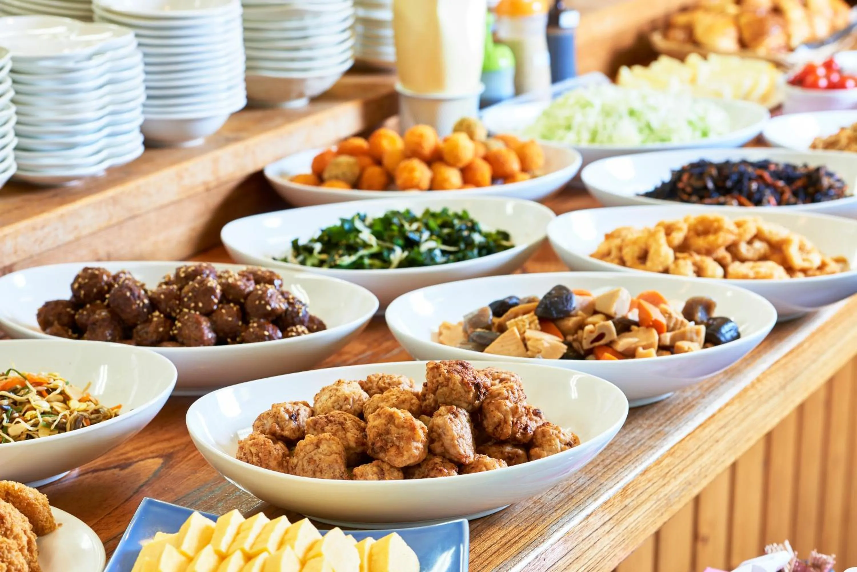 Buffet breakfast in Hotel Select Inn Hachinohe Chuo