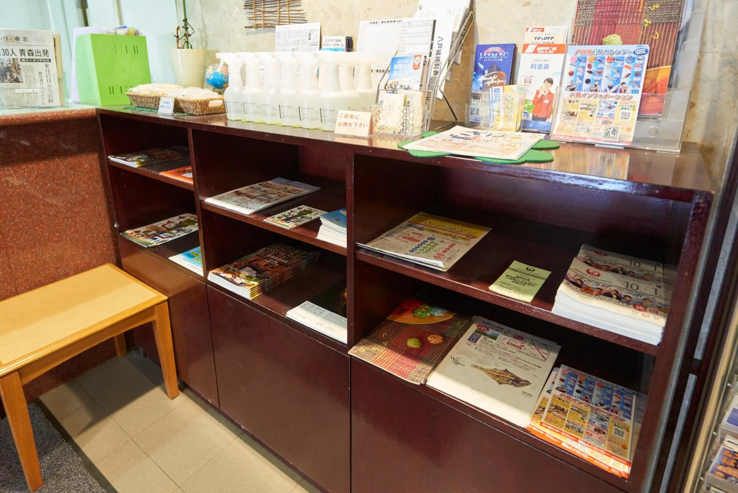 Lobby or reception in Hotel Select Inn Hachinohe Chuo