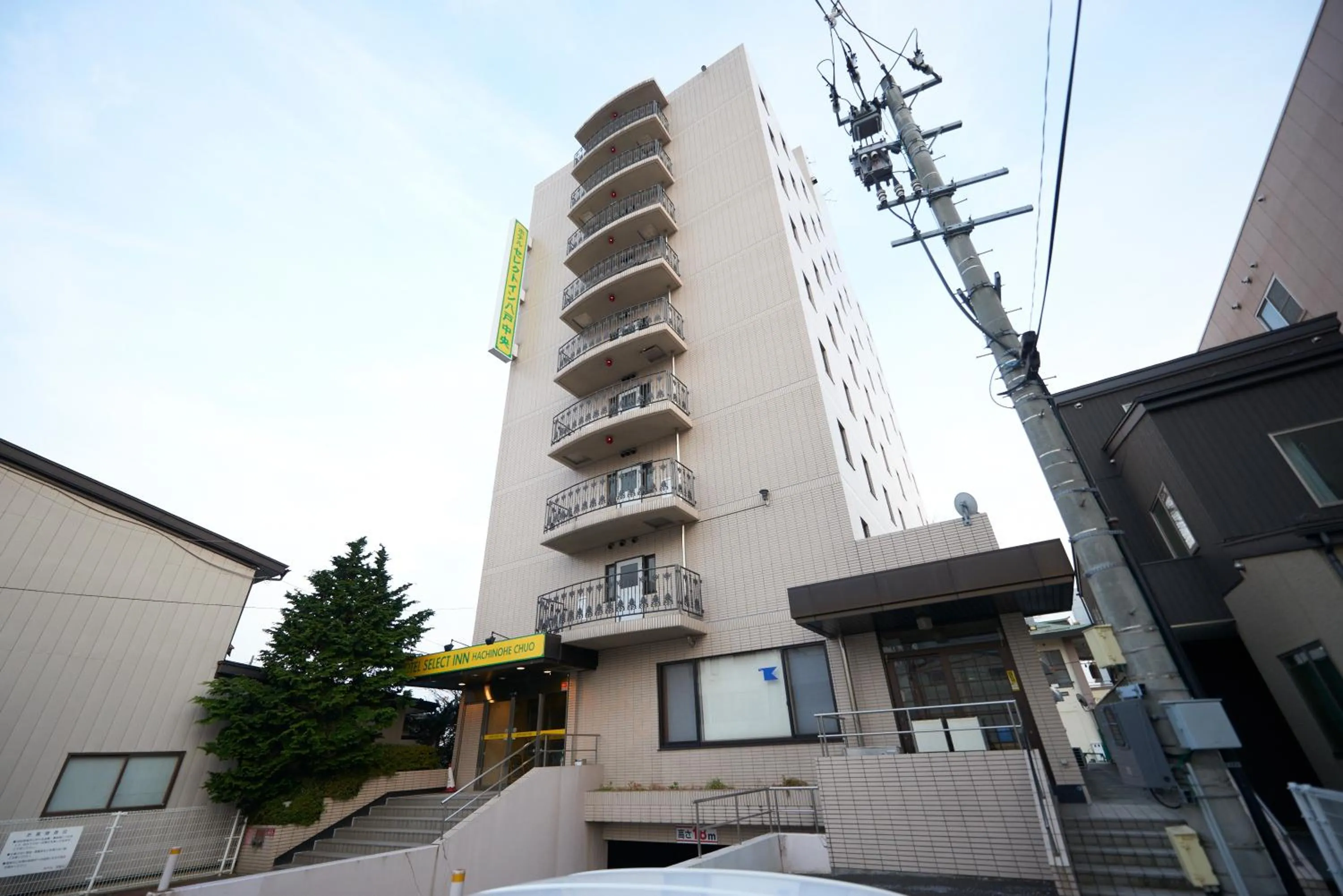 Facade/entrance in Hotel Select Inn Hachinohe Chuo
