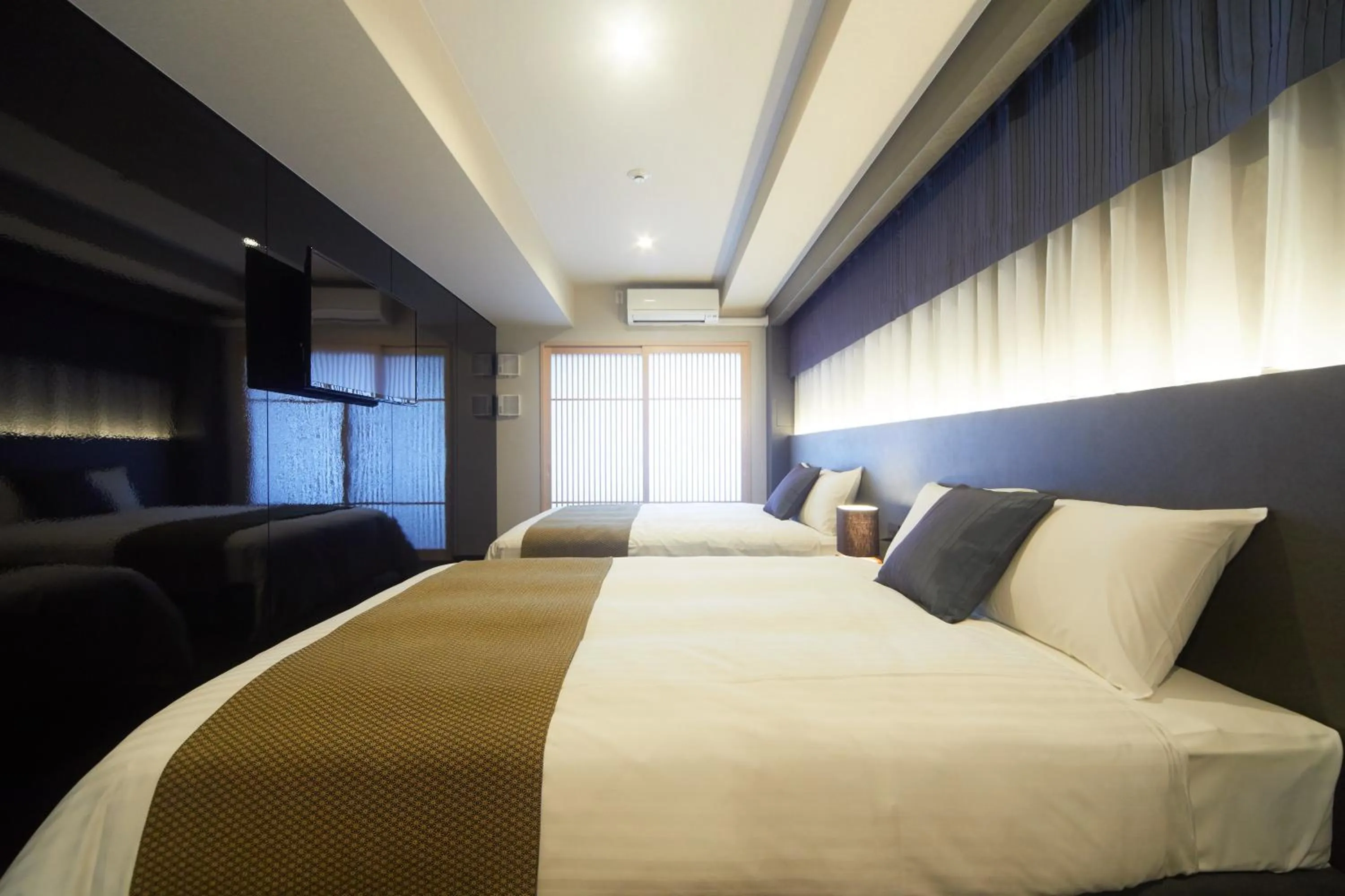 Bedroom, Bed in Hotel Mondonce Kyoto Gojo