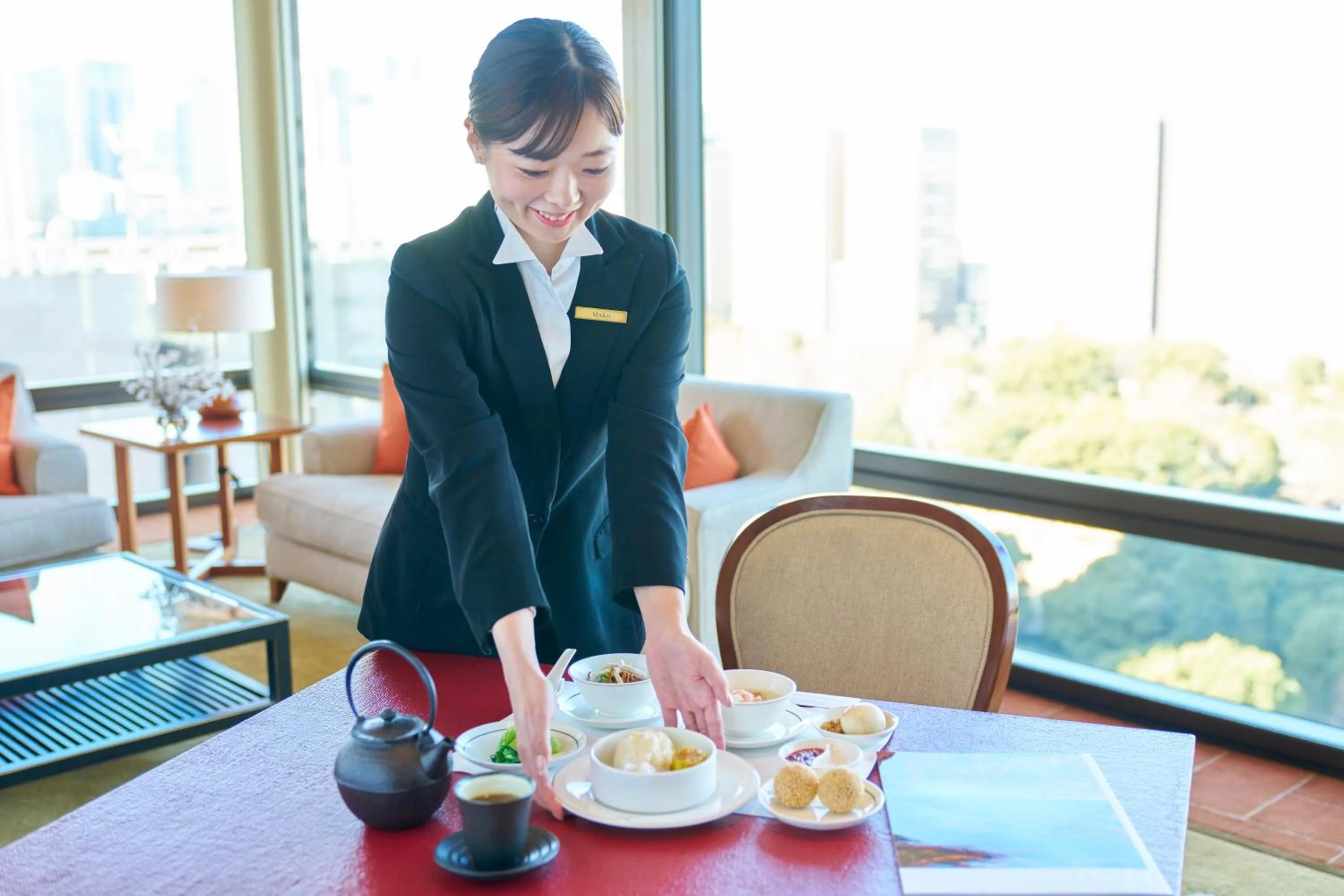 Breakfast in The Peninsula Tokyo
