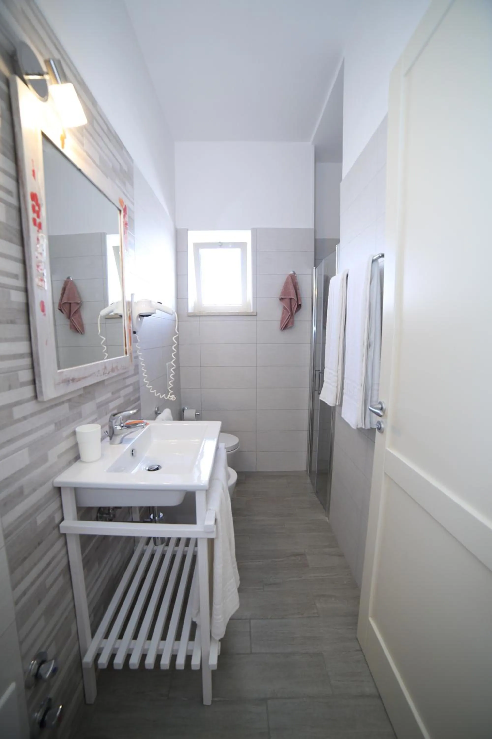 Shower in Hotel Albatros