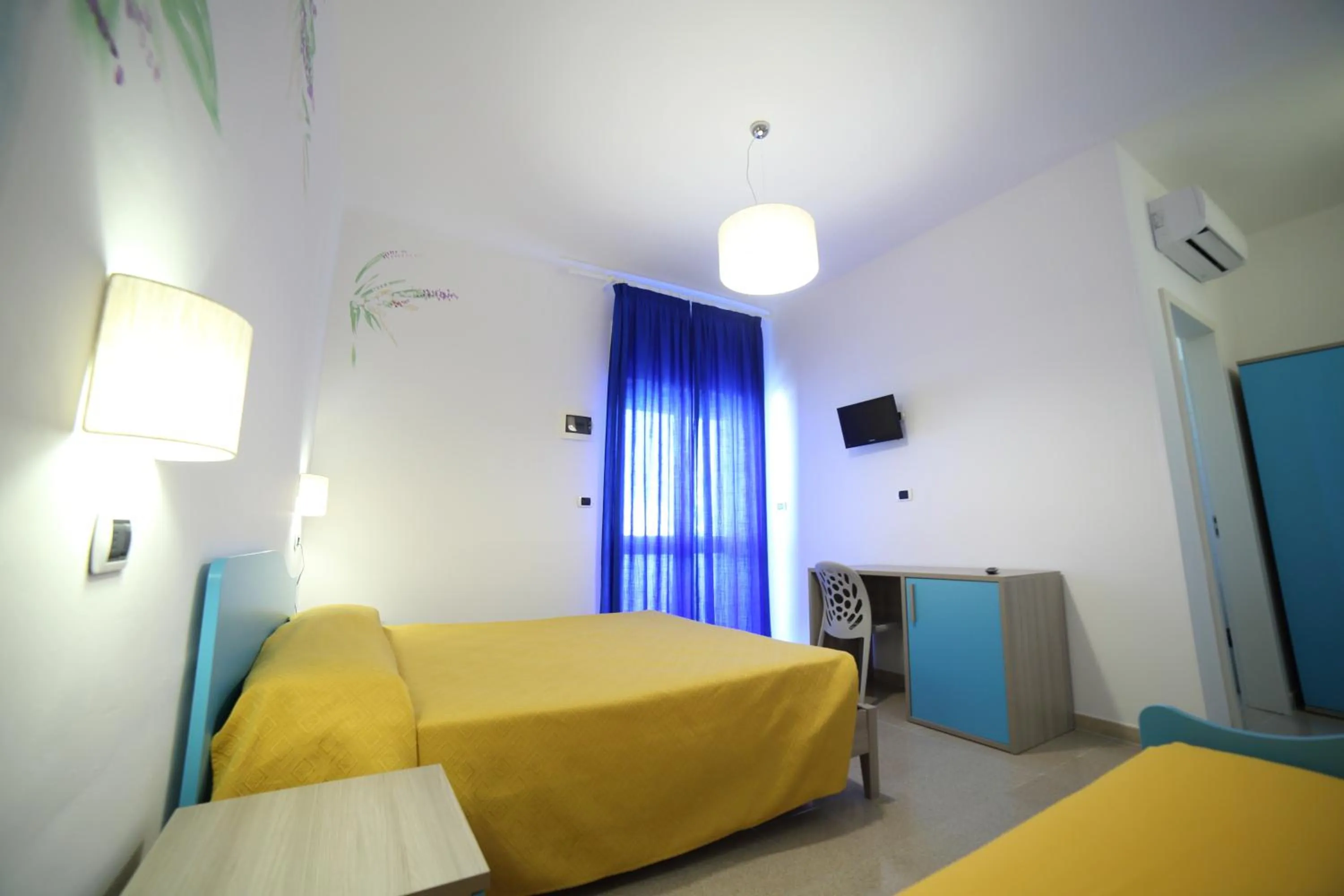 Bed in Hotel Albatros