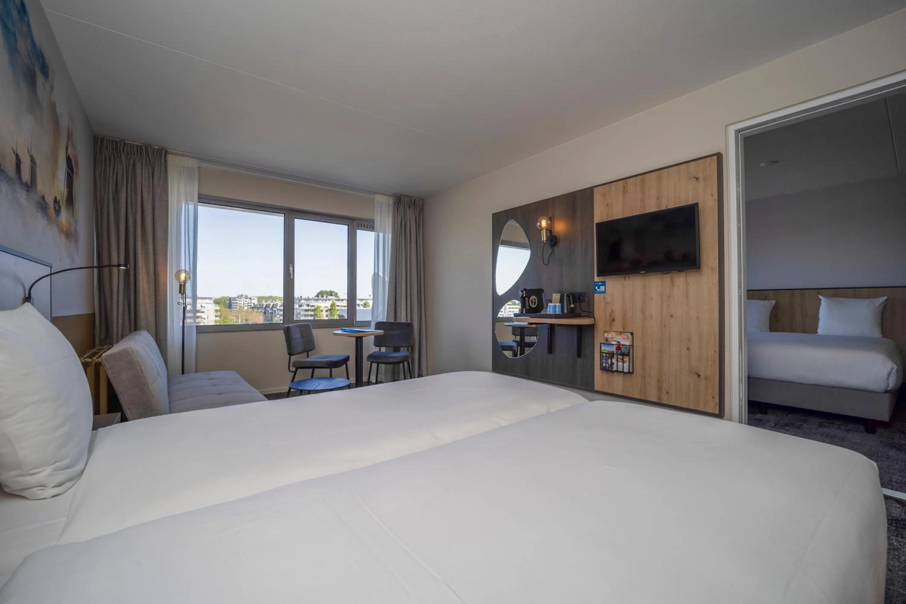 Photo of the whole room, Bed in Fletcher Hotel-Restaurant Leidschendam – Den Haag