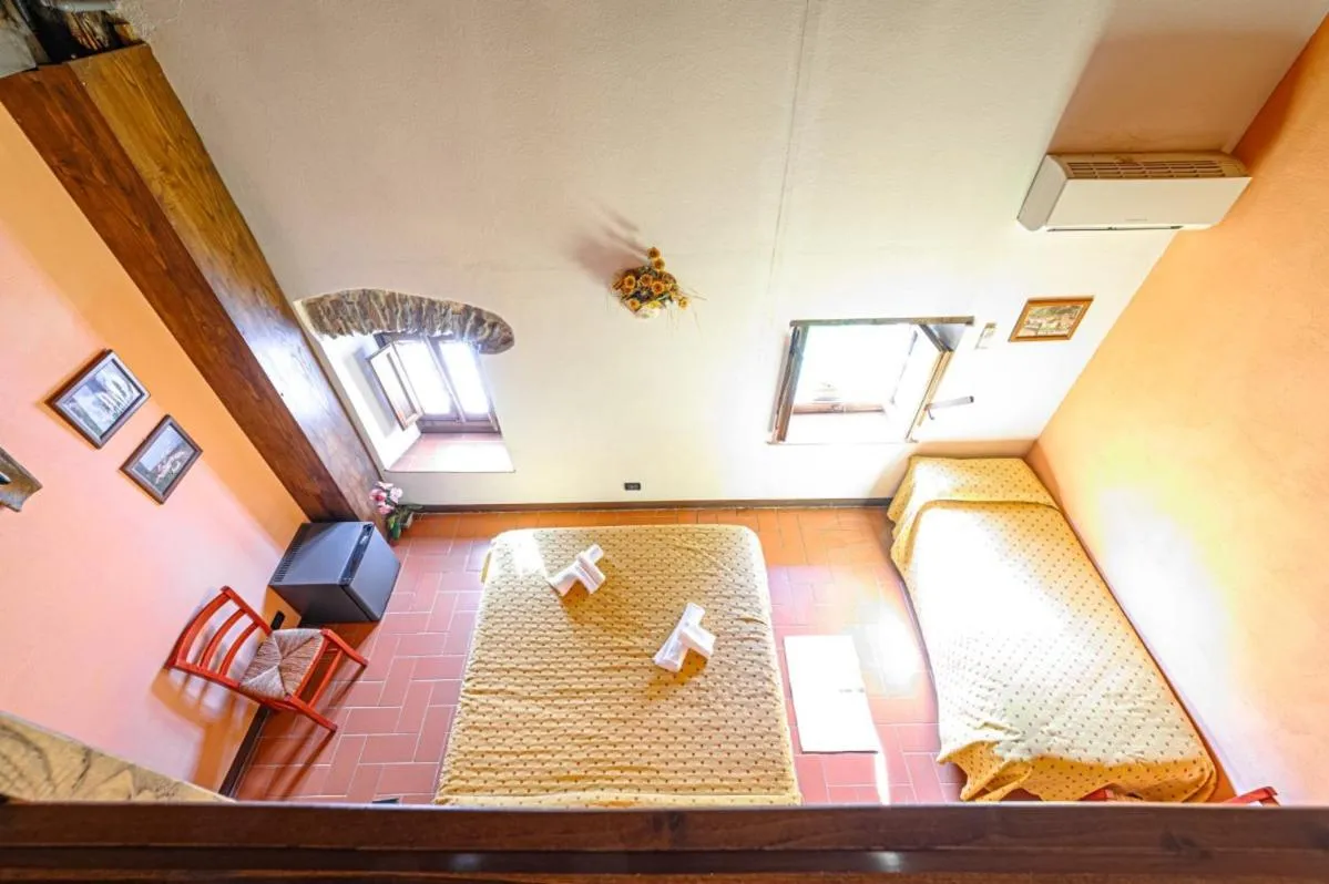 Bed in Agriturismo Pian di Fiume