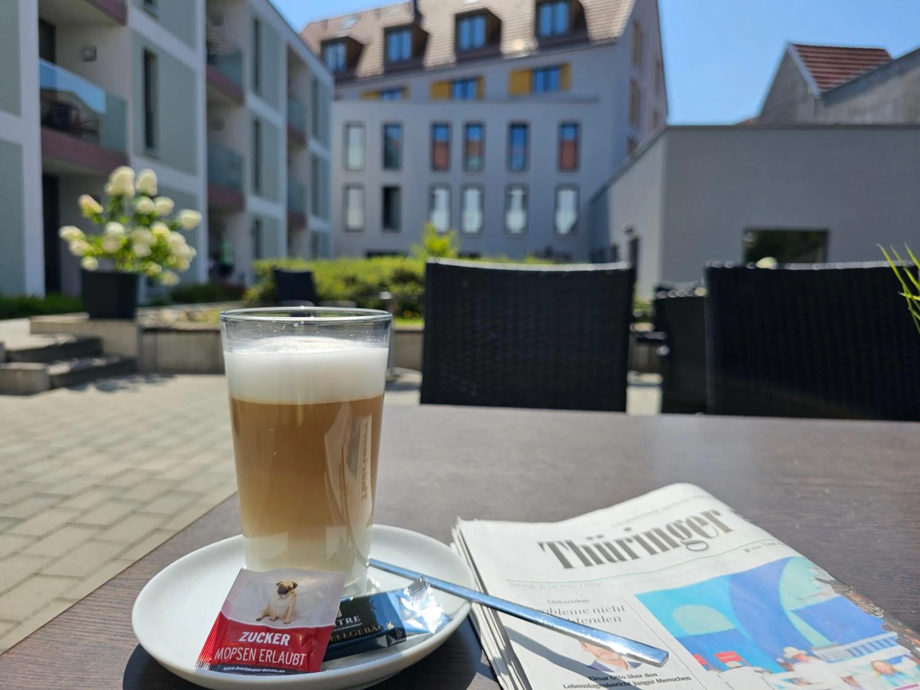 Balcony/Terrace in Hotel Am Kaisersaal