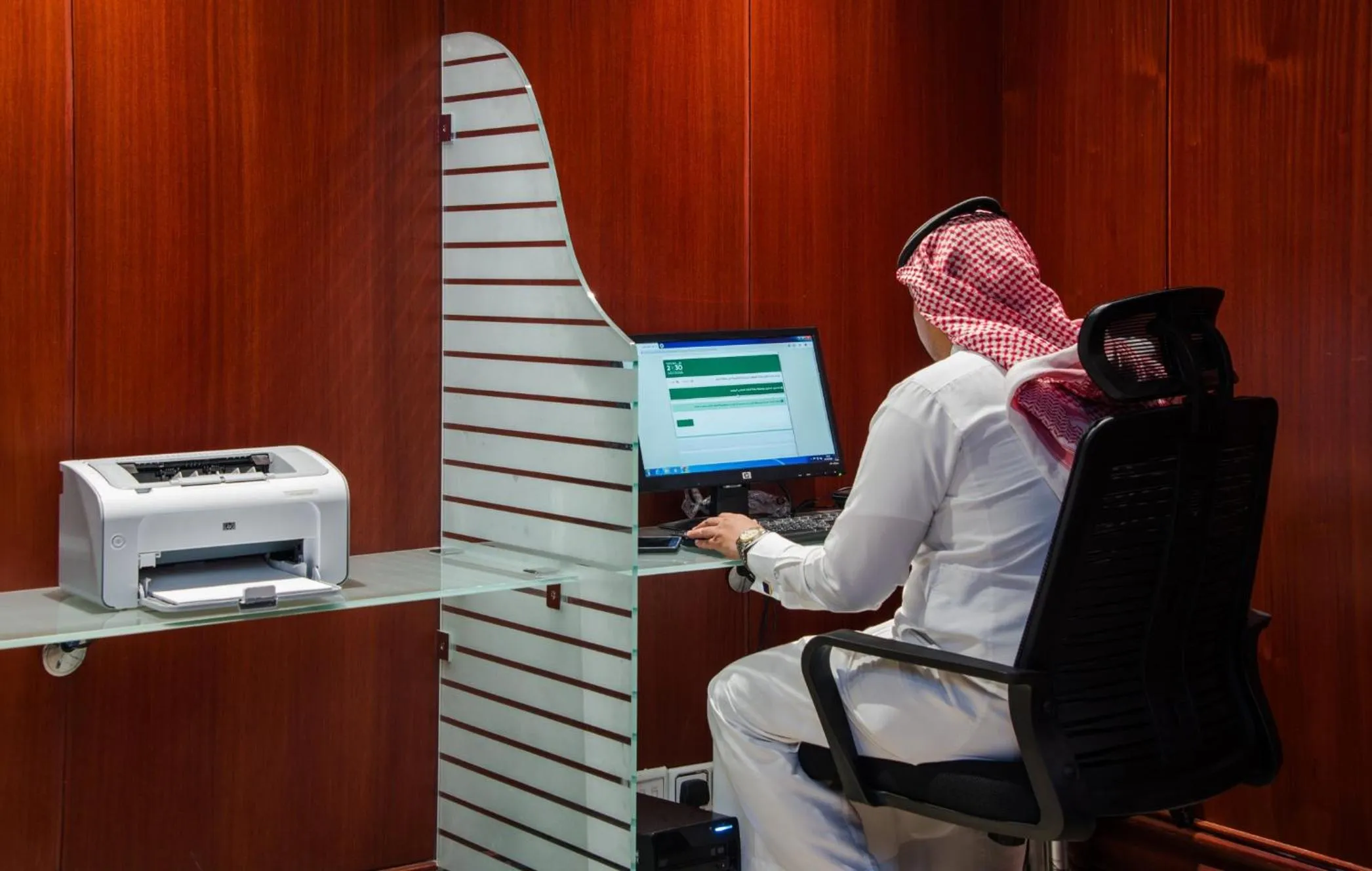 group of guests in Boudl Al Shatea