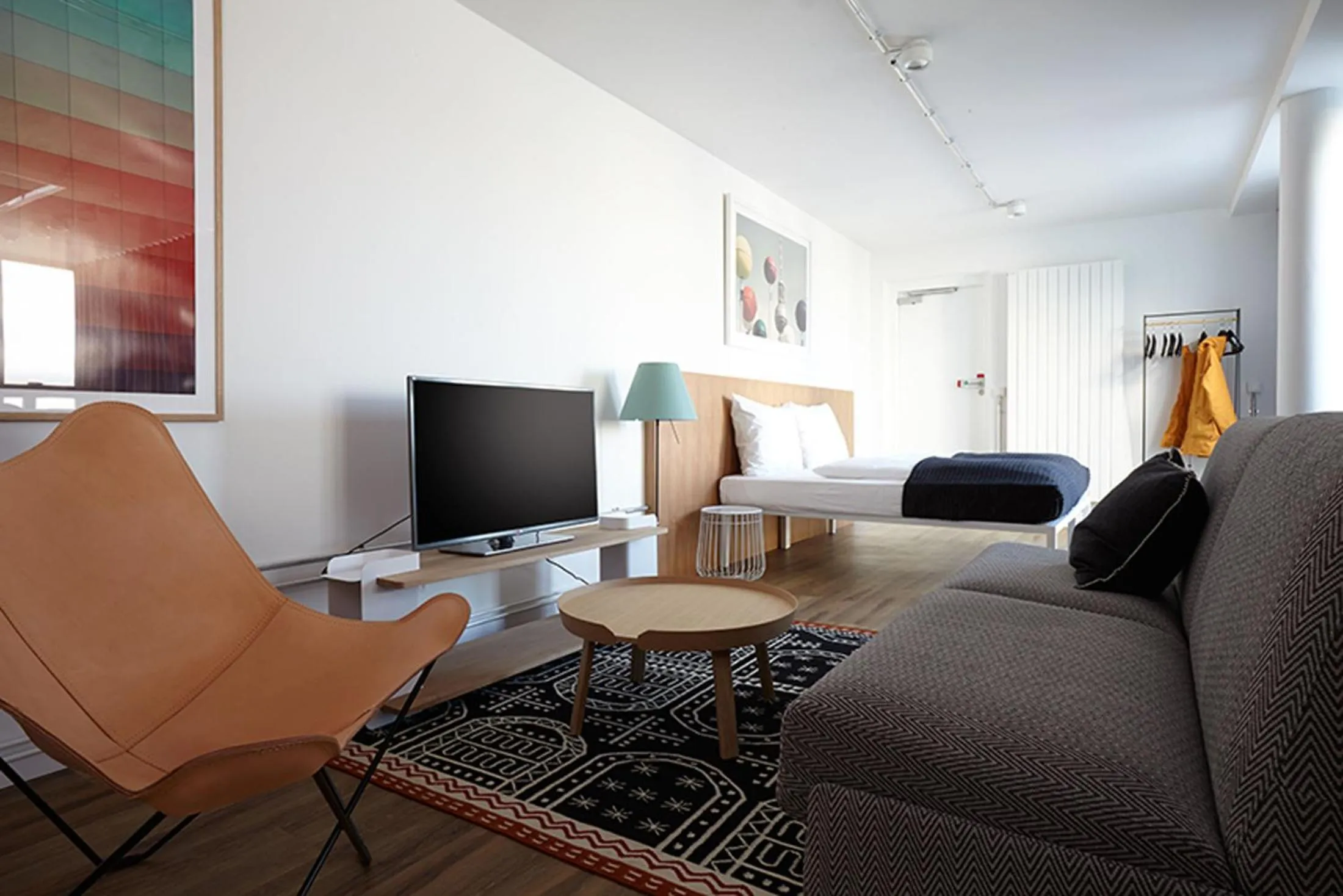 Communal lounge/ TV room in Generator Berlin Mitte