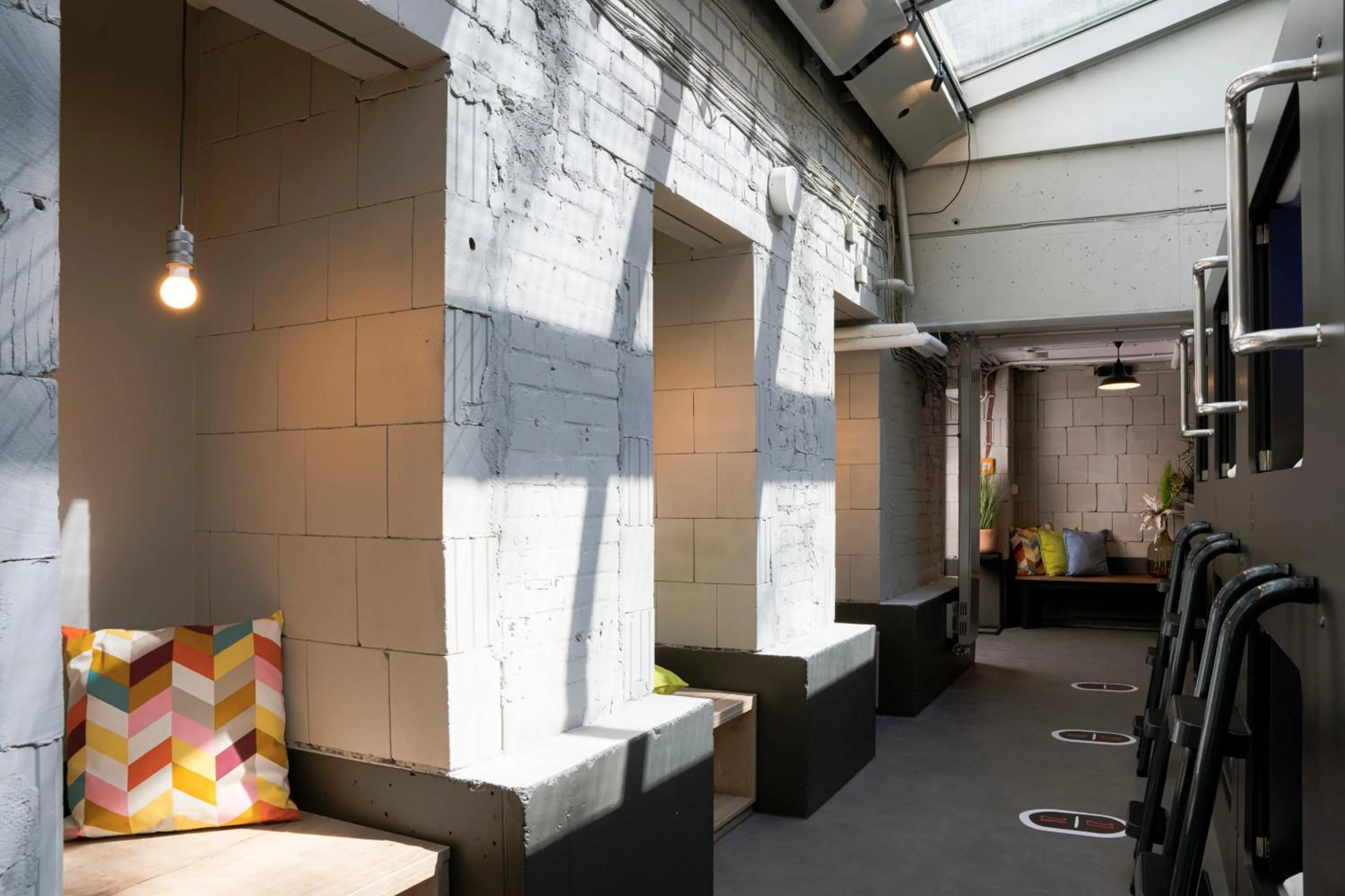 Seating area in Generator Berlin Mitte