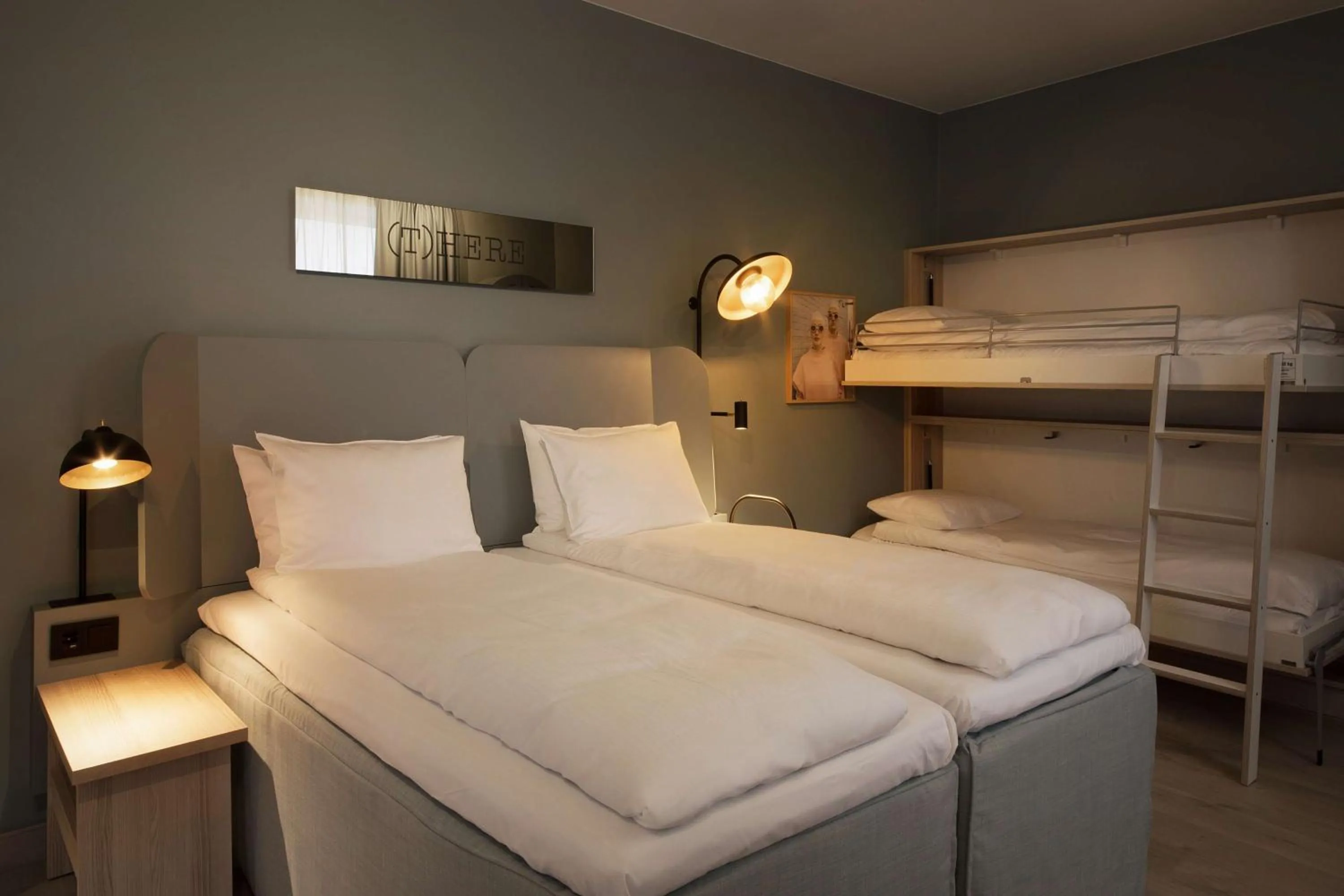 Bedroom, Bed in Scandic Victoria Lillehammer