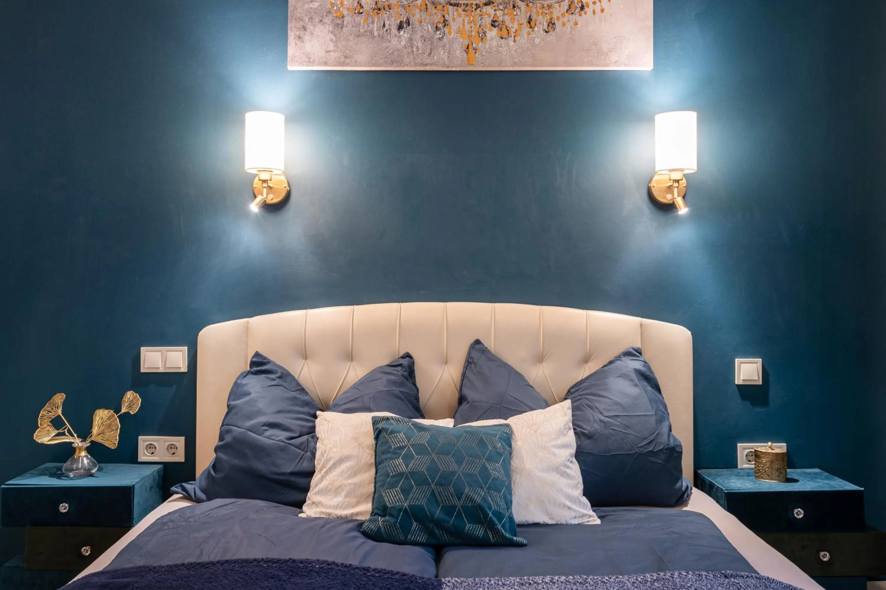 Bed in Park&Art Boutique Suites