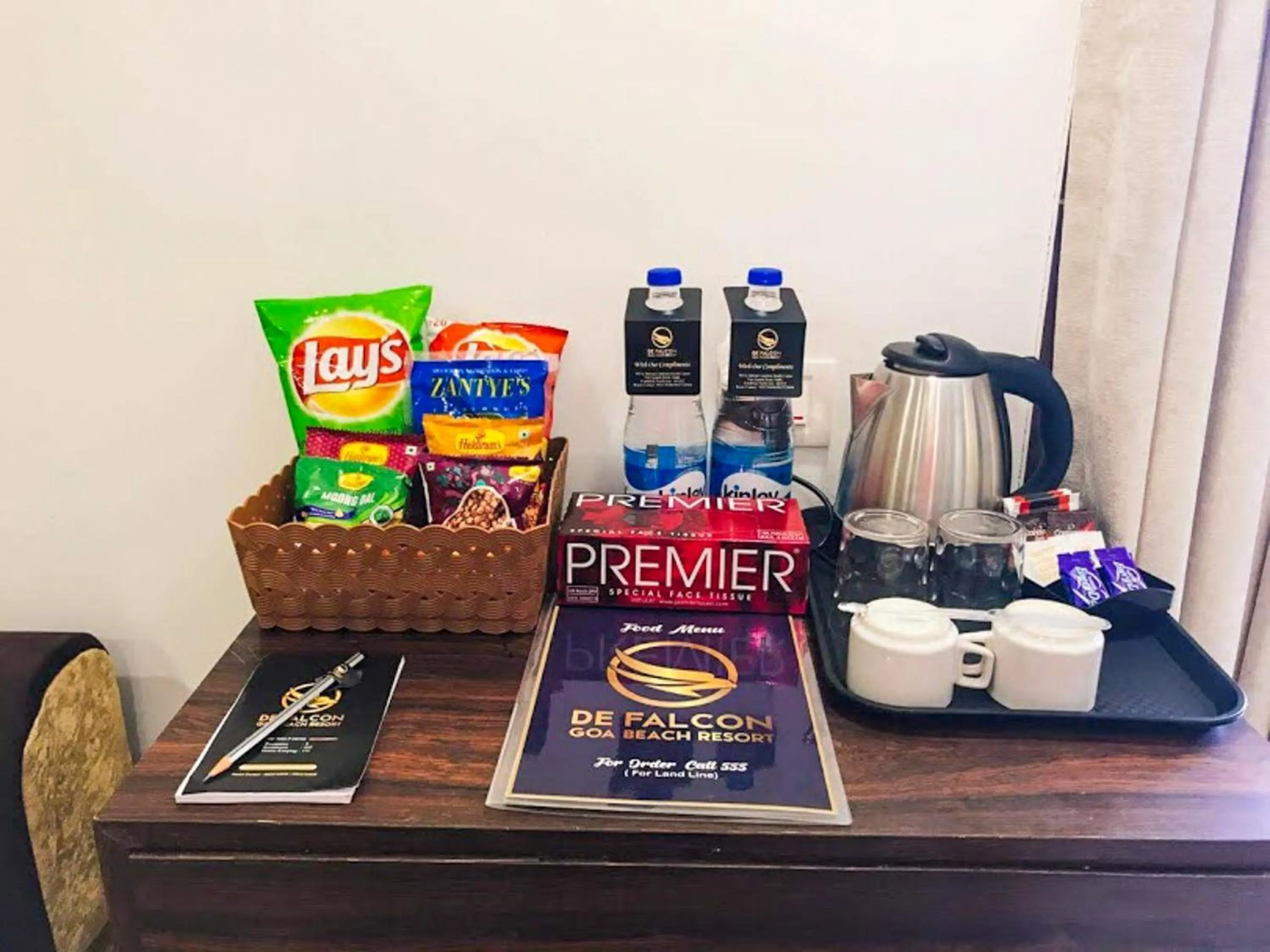 Coffee/tea facilities in De Falcon Goa Beach Resort