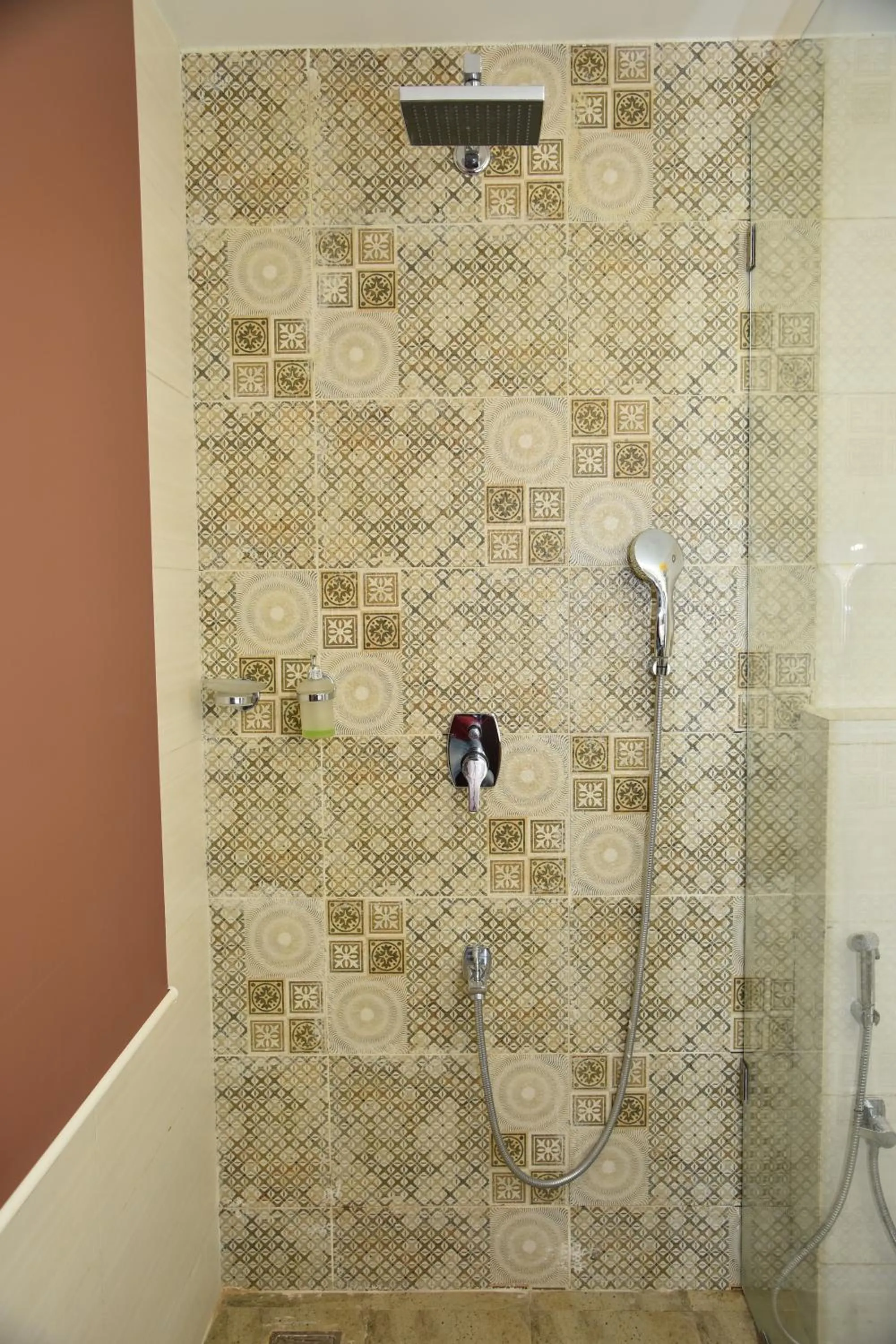 Shower in De Falcon Goa Beach Resort