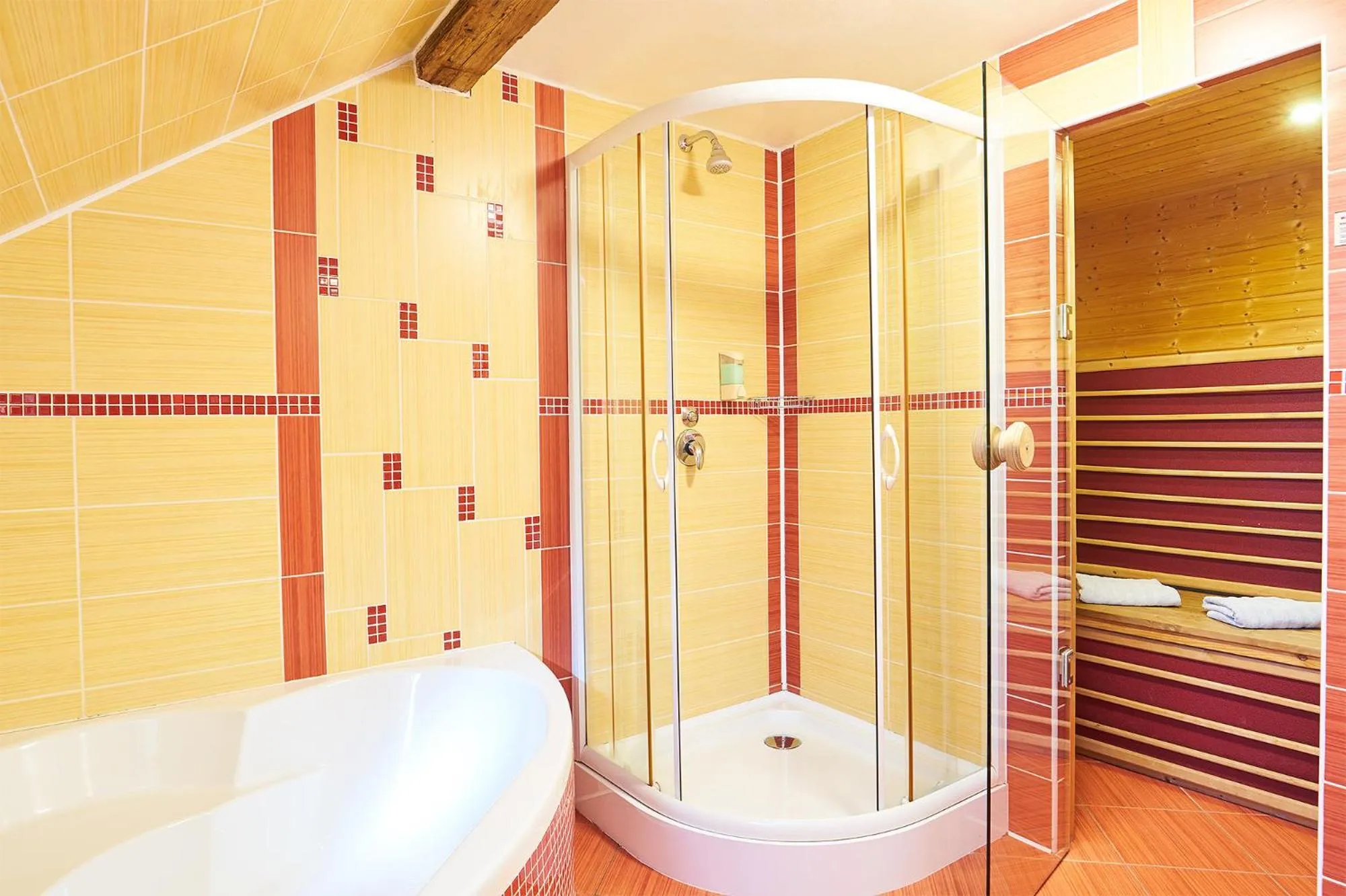 Shower in Wellness Hotel Kocanda