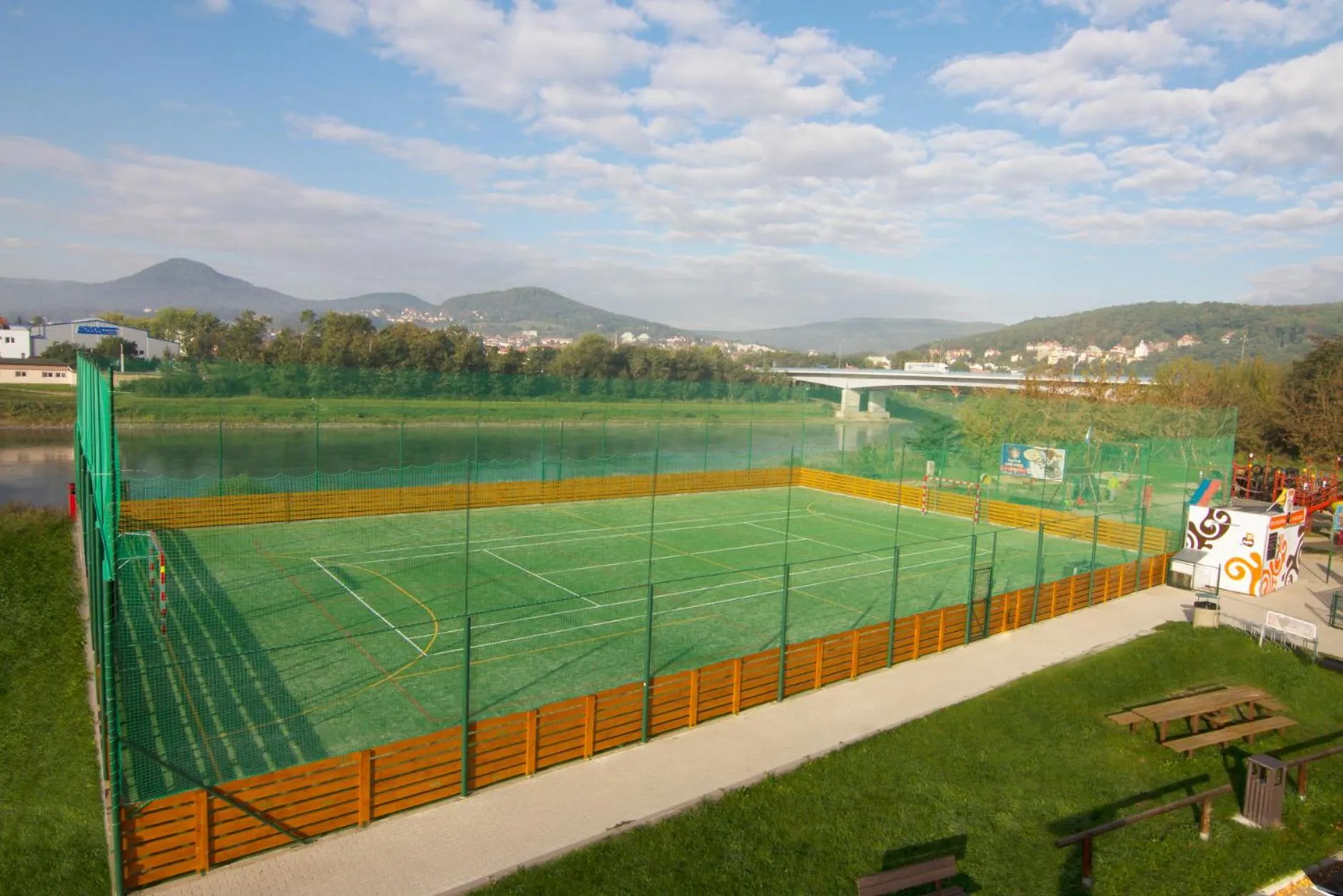 Children play ground in Wellness Hotel Kocanda