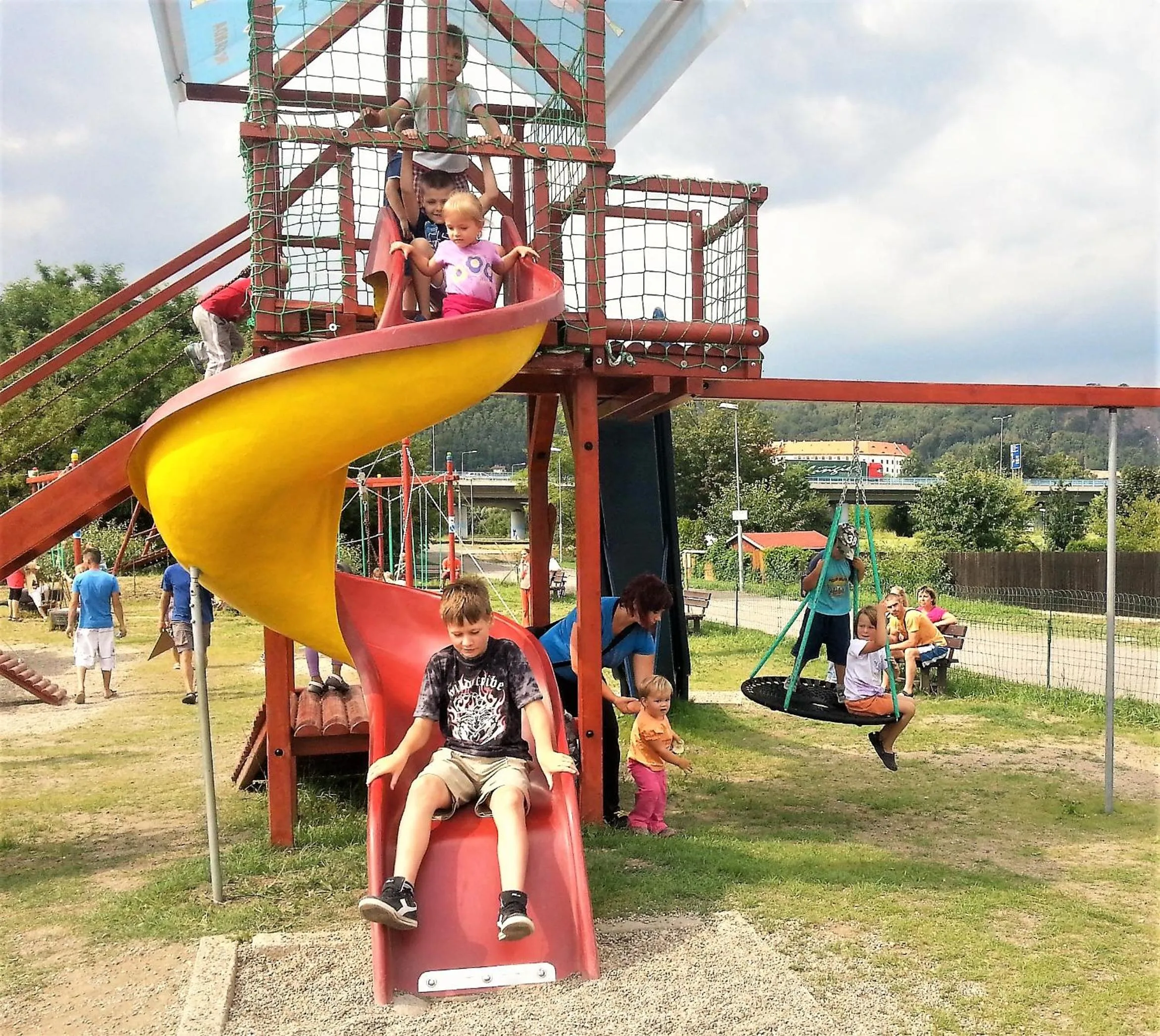 Children play ground in Wellness Hotel Kocanda