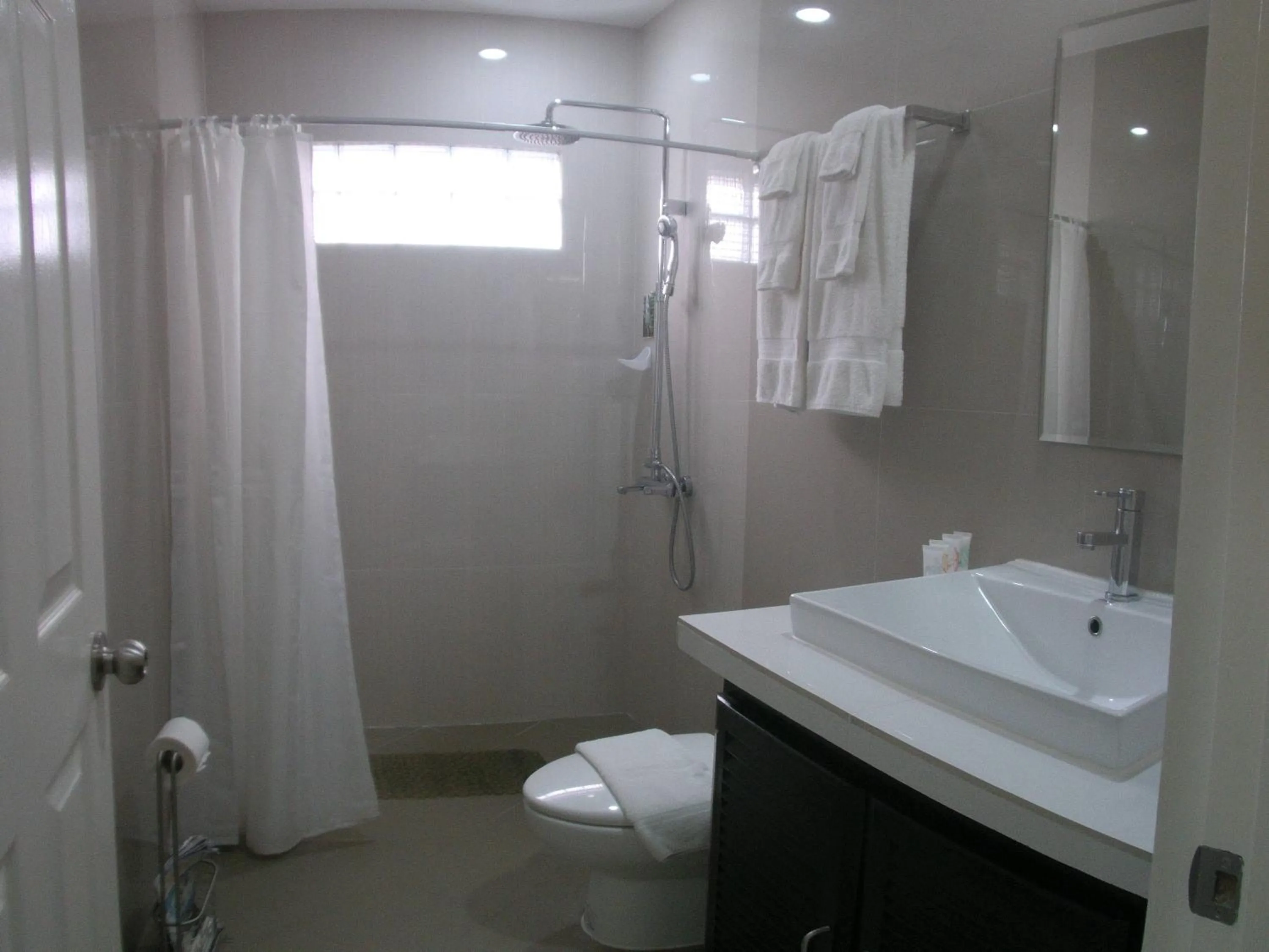 Bathroom in AJ's Place Beach Resort