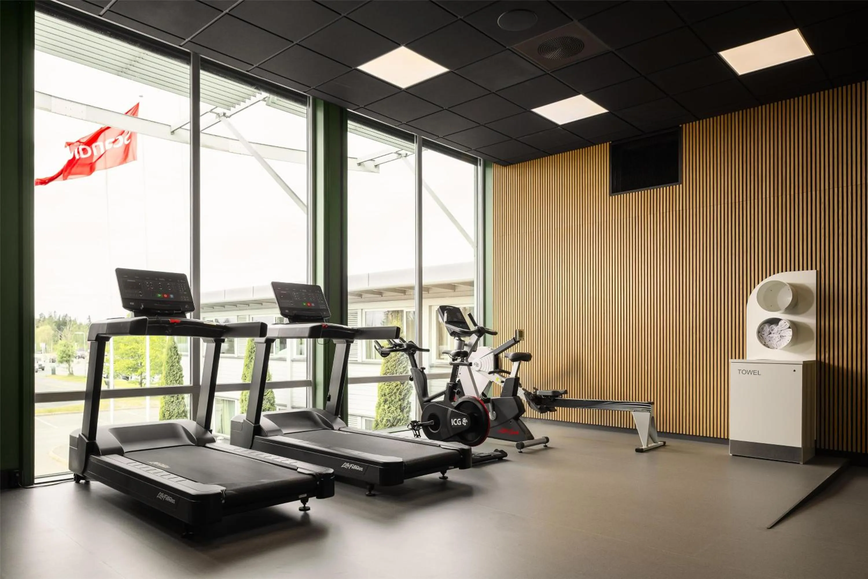 Fitness centre/facilities in Scandic Gardermoen