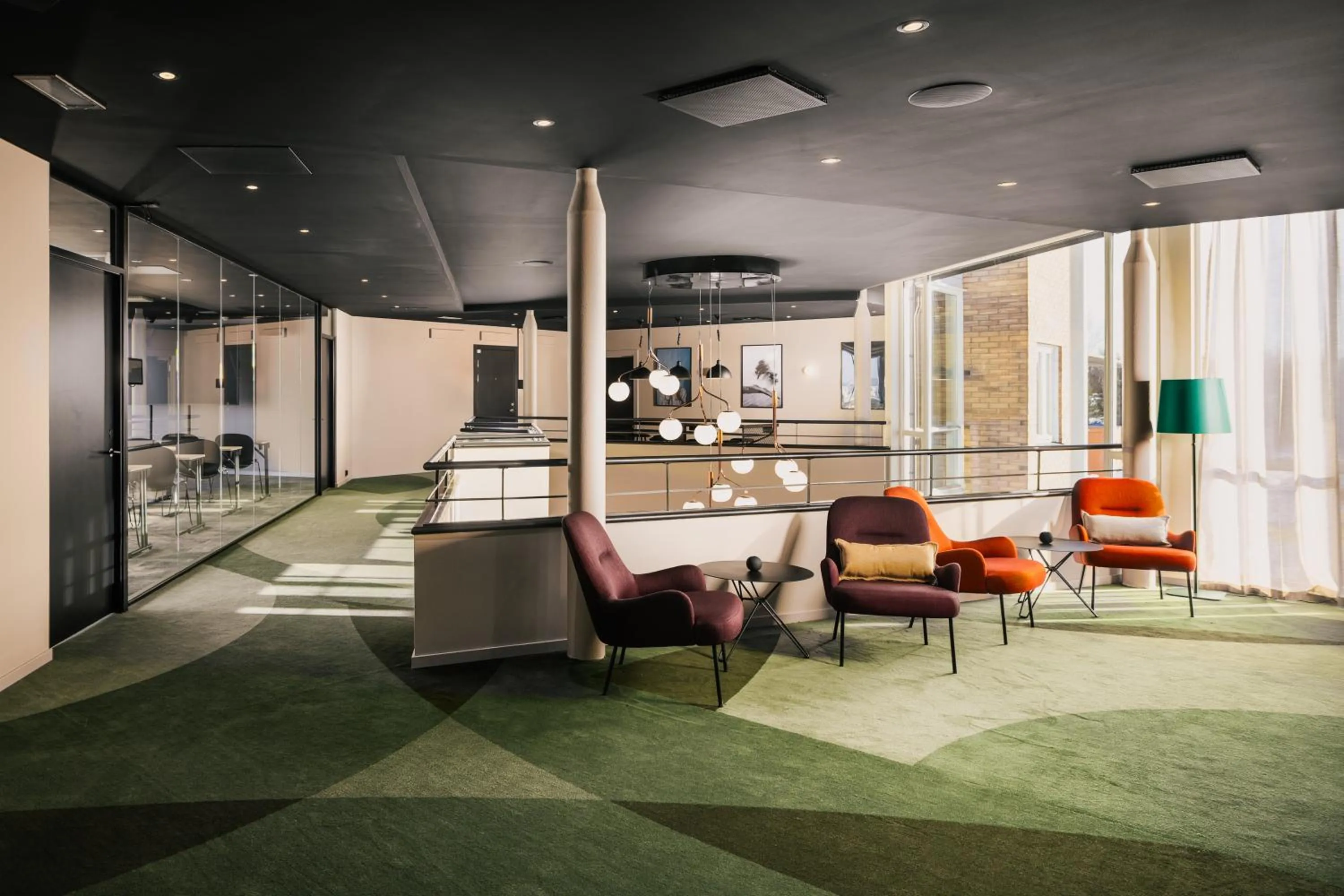 Lobby or reception in Scandic Gardermoen