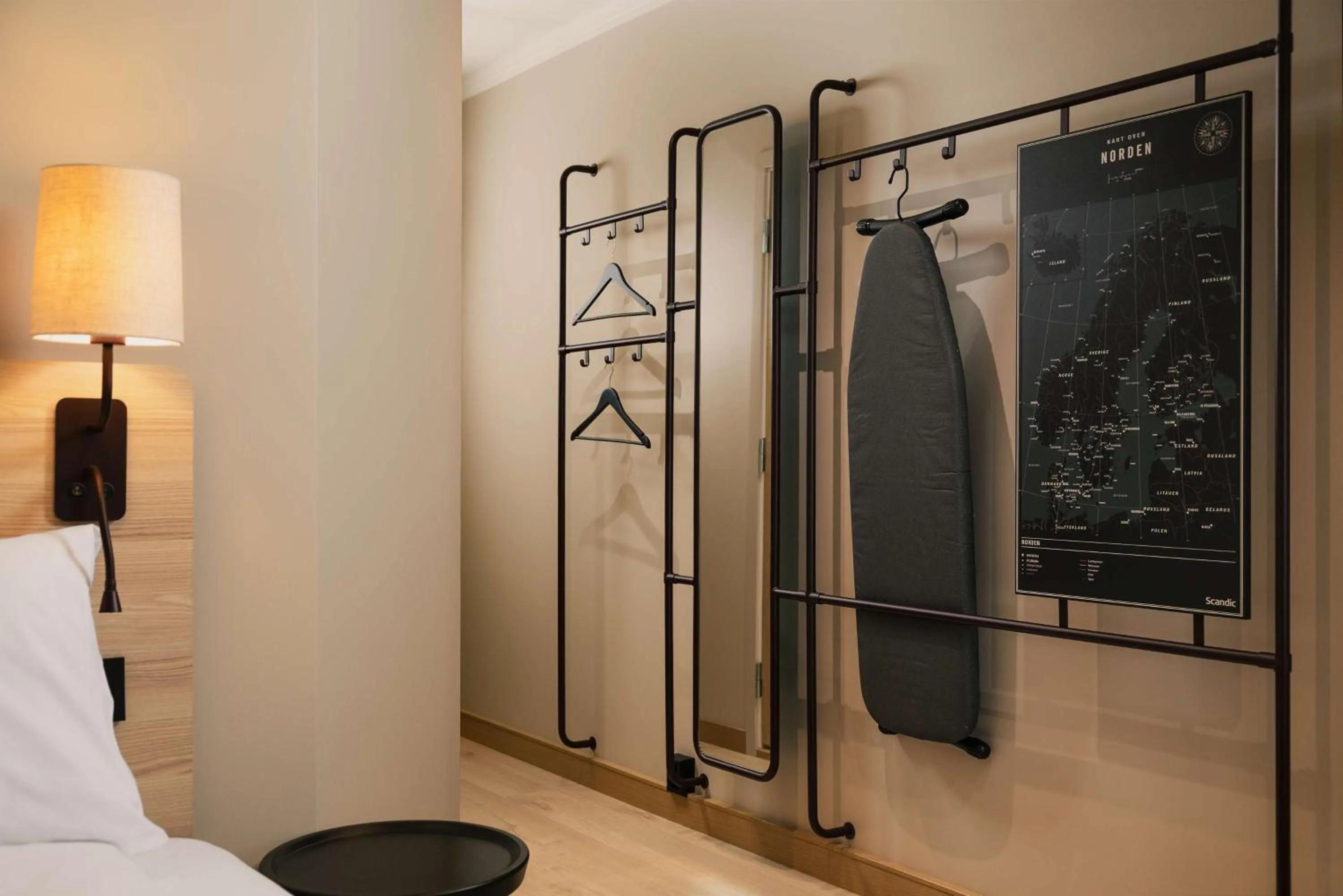 Bedroom in Scandic Gardermoen