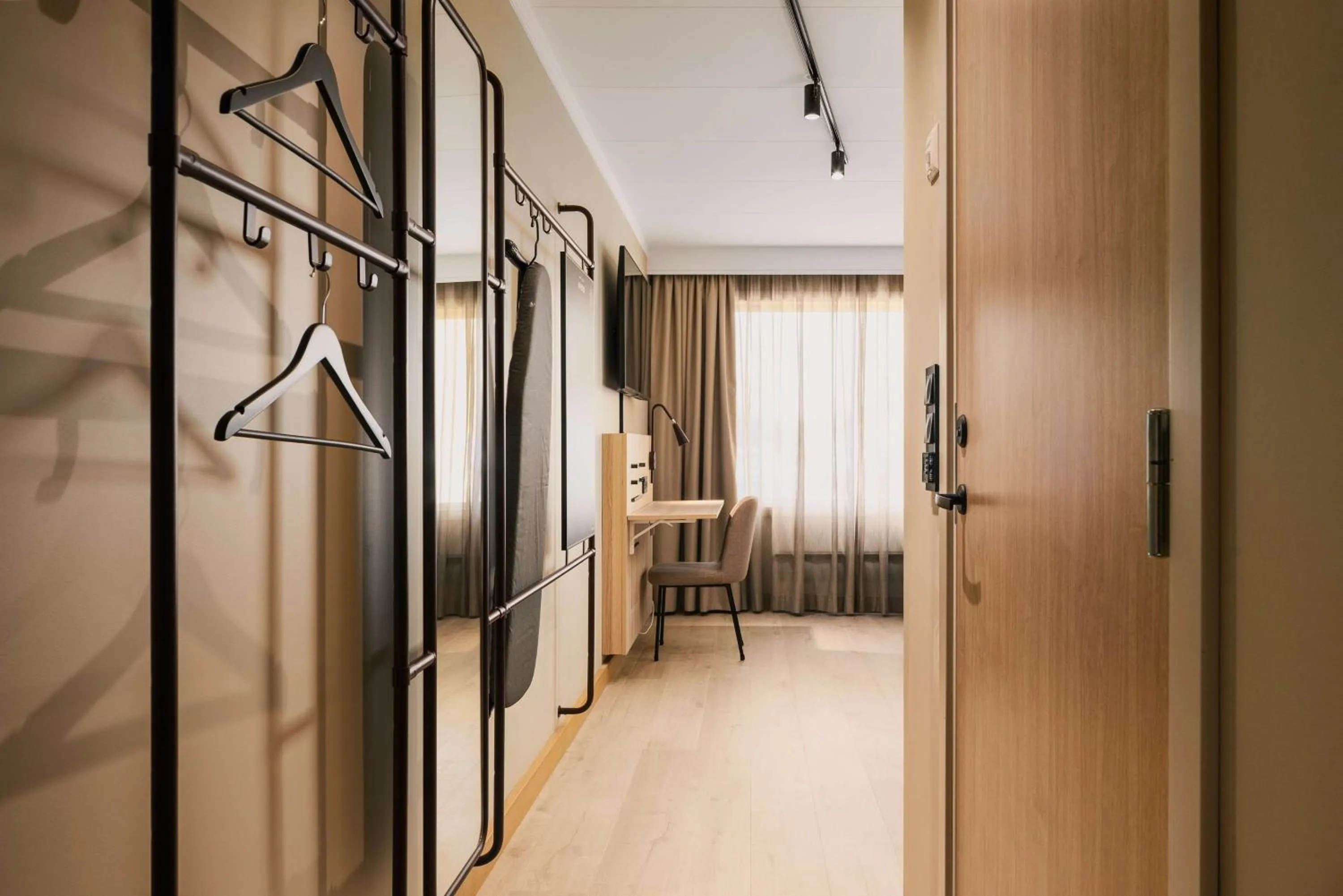 Bedroom in Scandic Gardermoen