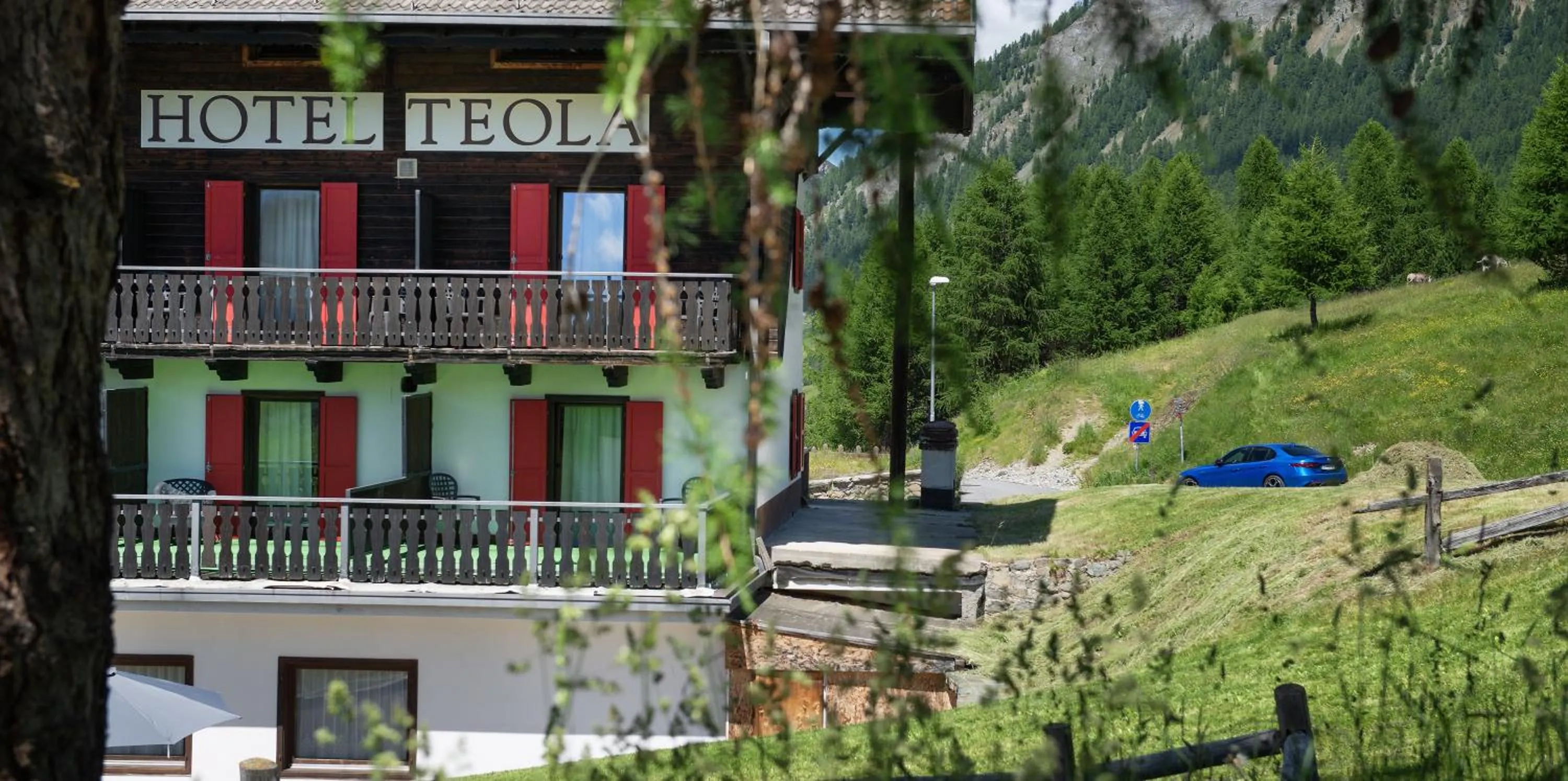 Property building in Hotel Teola