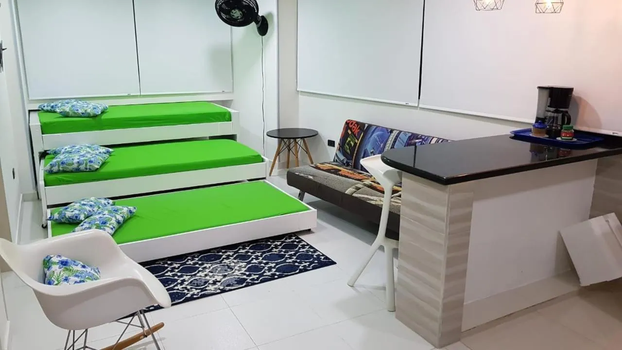 Bed in Apartamento Vista al Mar Cartagena