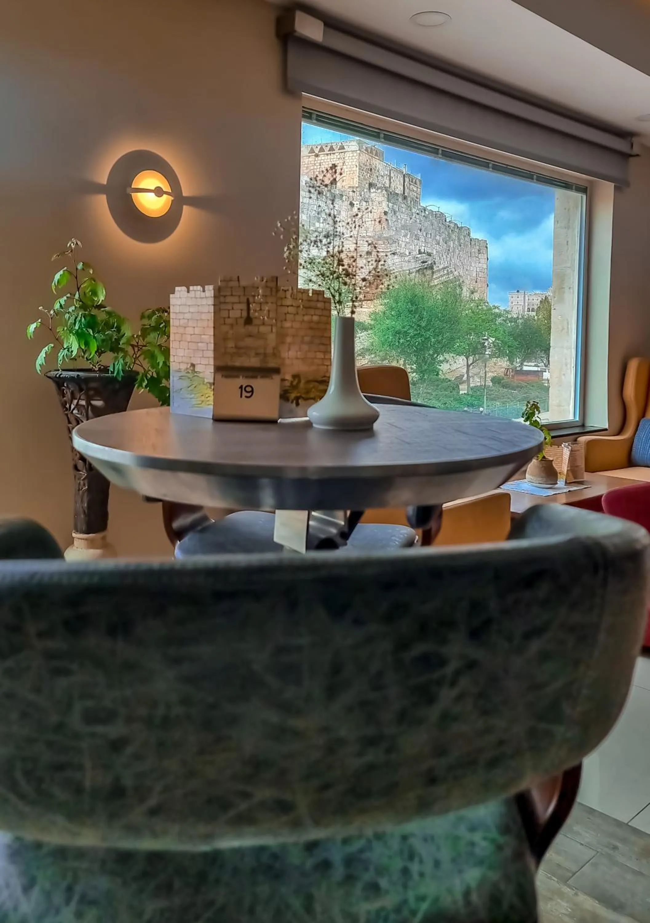 Lobby or reception in Golden Walls Hotel