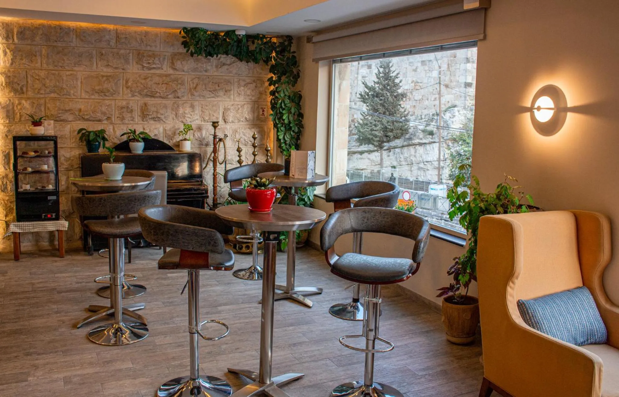 Lobby or reception in Golden Walls Hotel